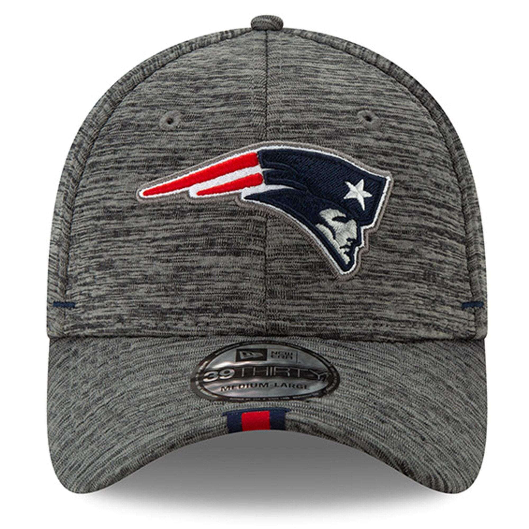 New England Patriots New Era 2019 NFL Training Camp 39THIRTY Stretch-Fit Hat - Graphite