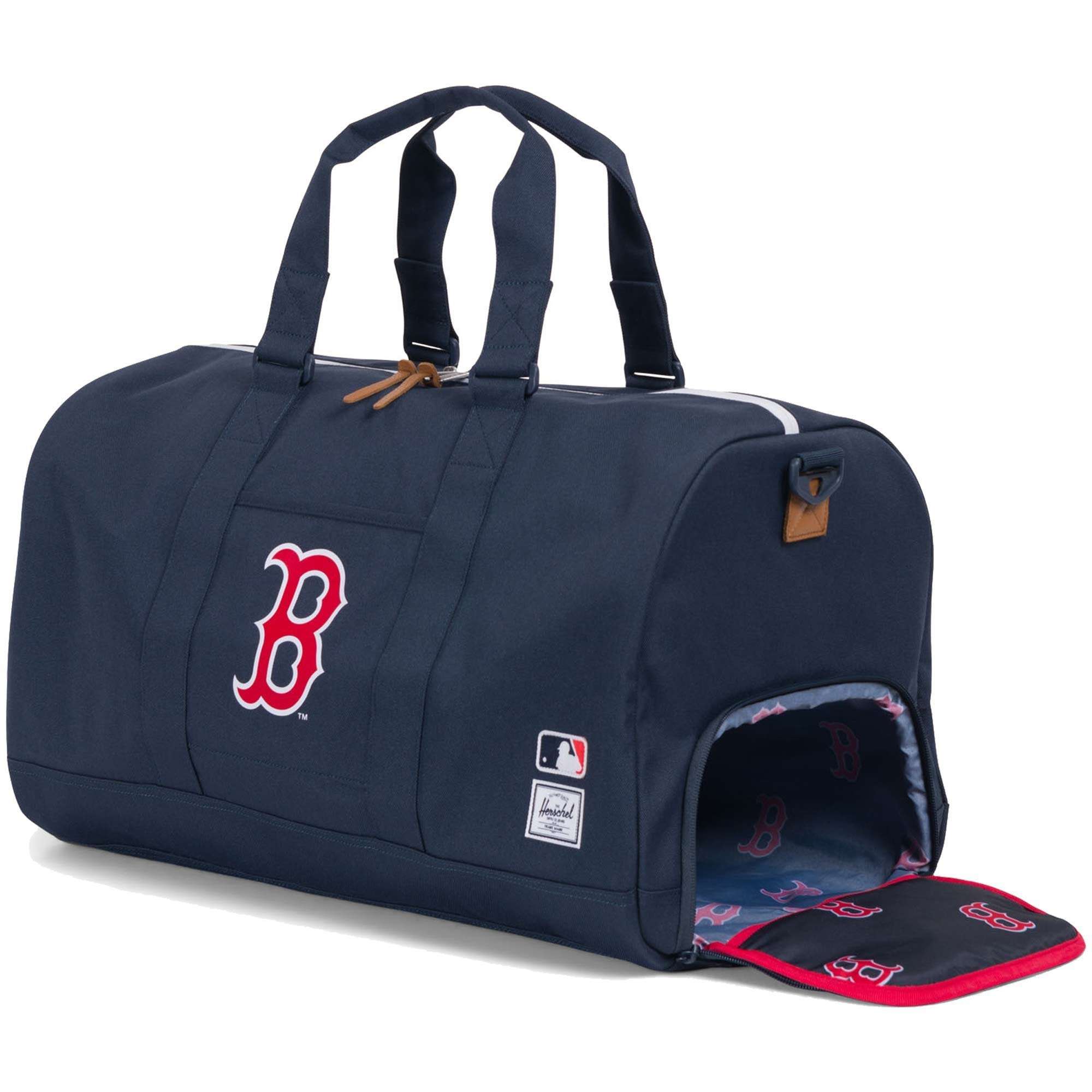 Boston Red Sox Herschel Supply Co MLB Novel Duffle Bag - Navy