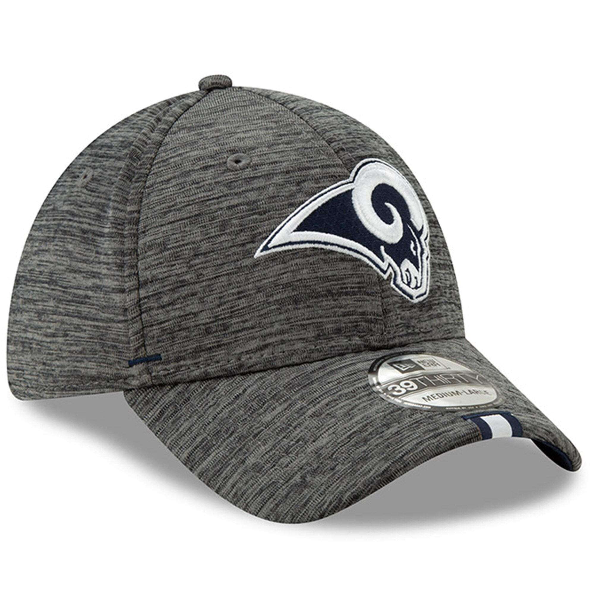 Los Angeles Rams New Era 2019 NFL Training Camp 39THIRTY Stretch-Fit Hat - Graphite