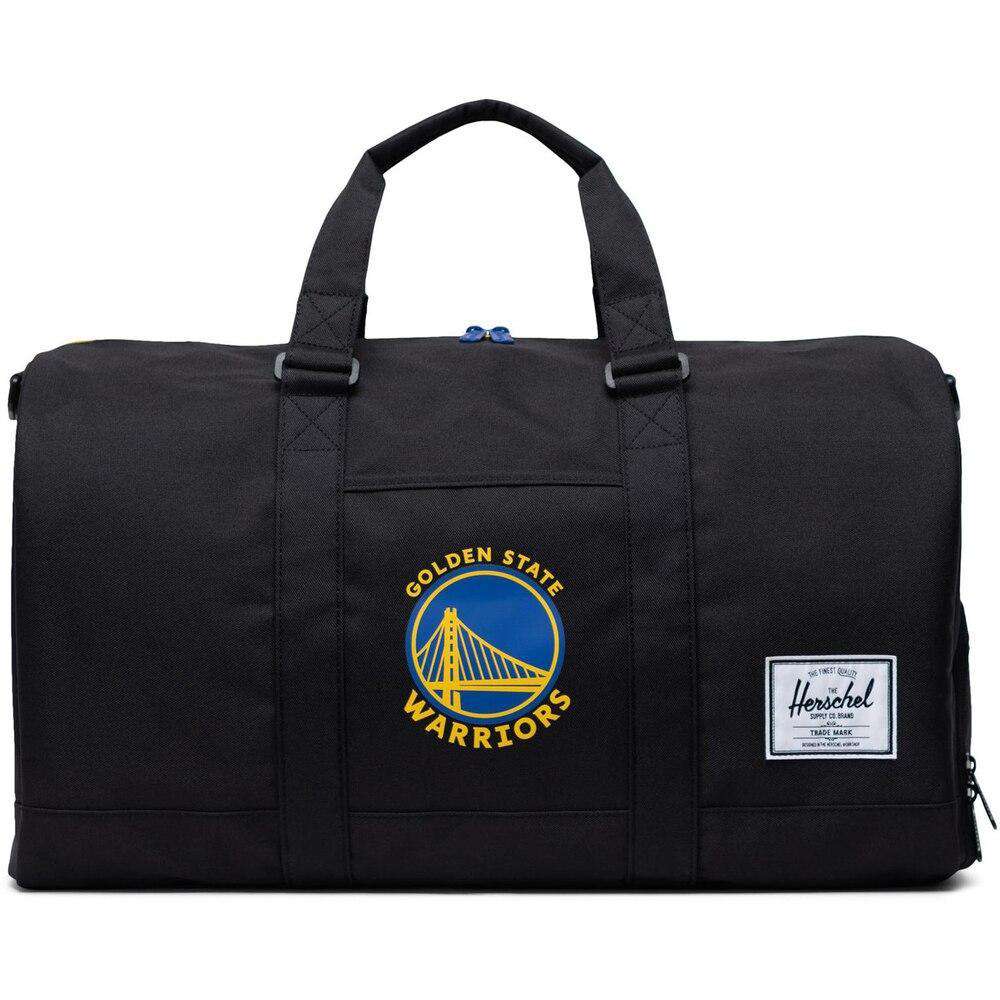 Golden State Warriors Herschel NBA Novel Duffle Bag - Black