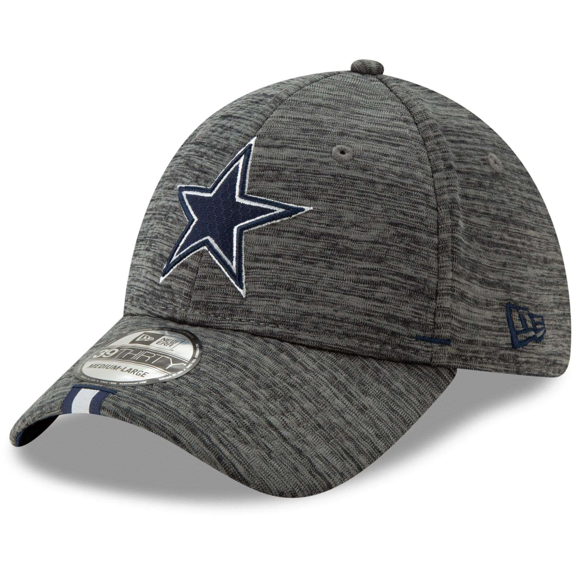 Dallas Cowboys New Era 2019 NFL Training Camp 39THIRTY Stretch-Fit Hat - Graphite