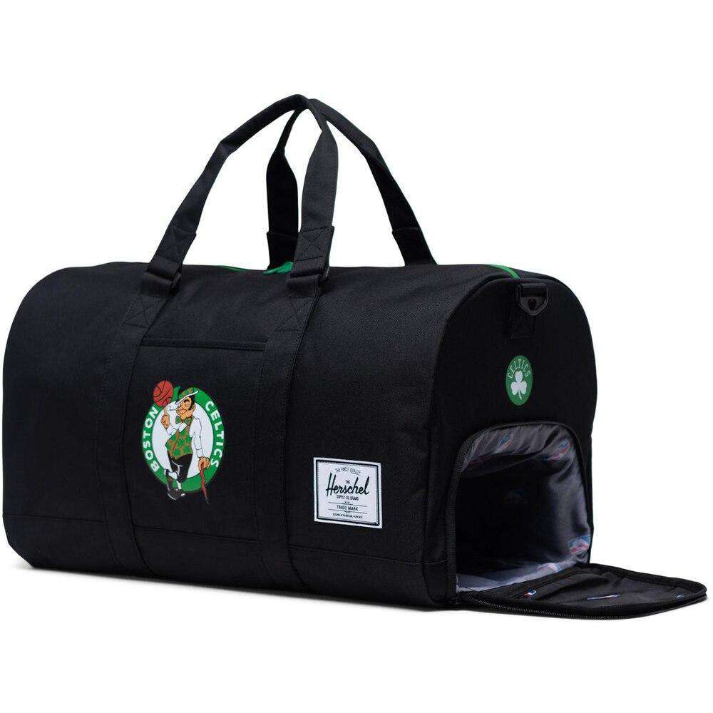 Boston Celtics Herschel NBA Novel Duffle Bag - Black