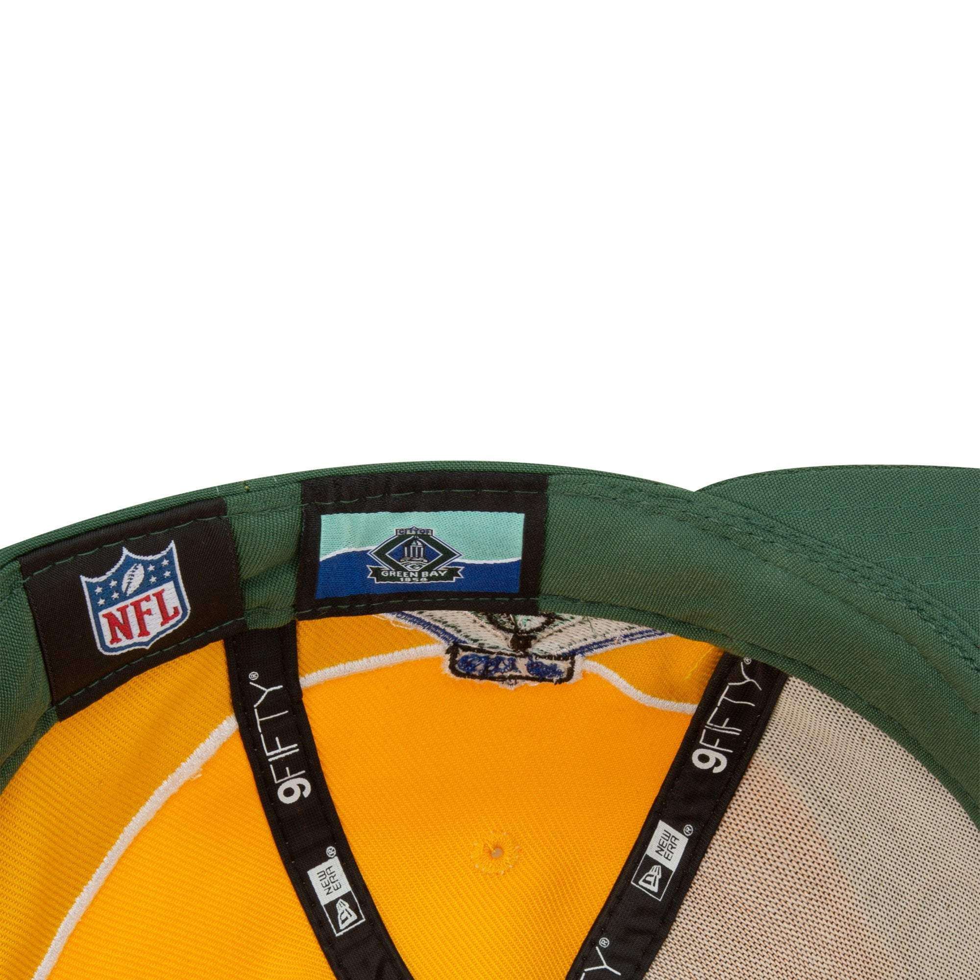 Green Bay Packers New Era 2019 NFL Draft 9FIFTY Snapback Hat – Green
