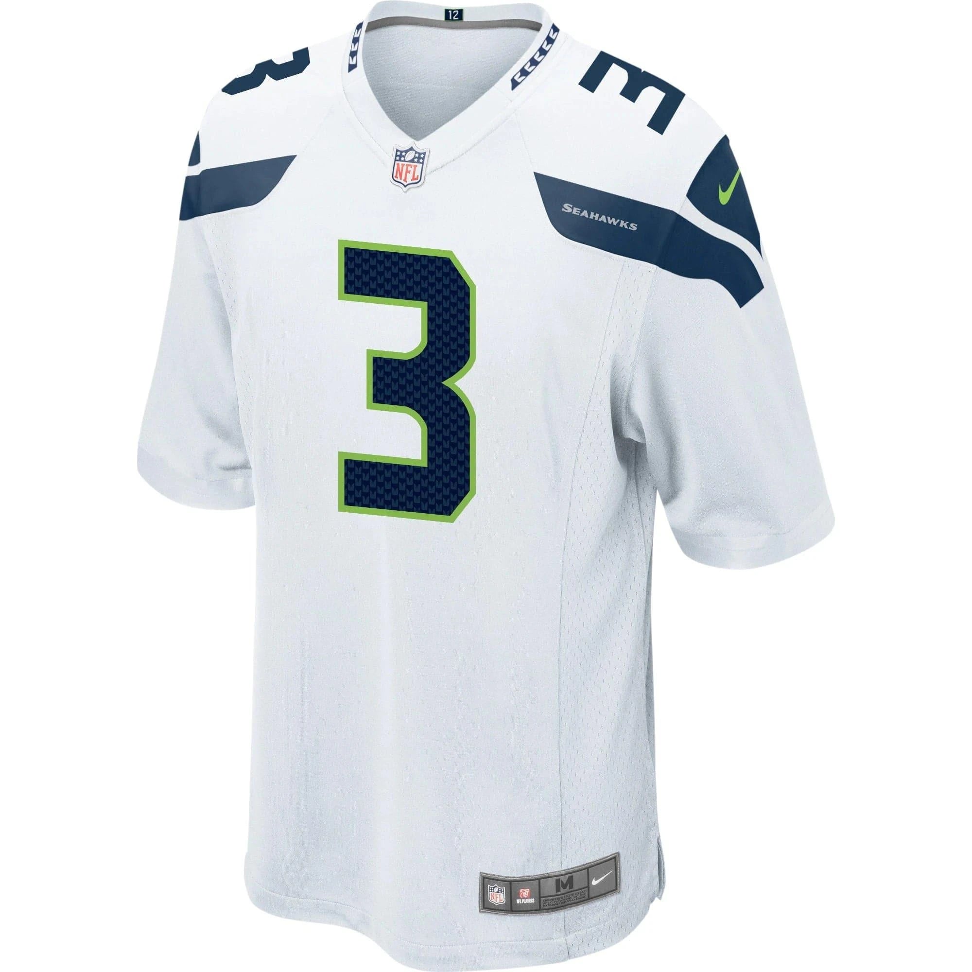 Russell Wilson Seattle Seahawks Nike NFL Game Jersey - White
