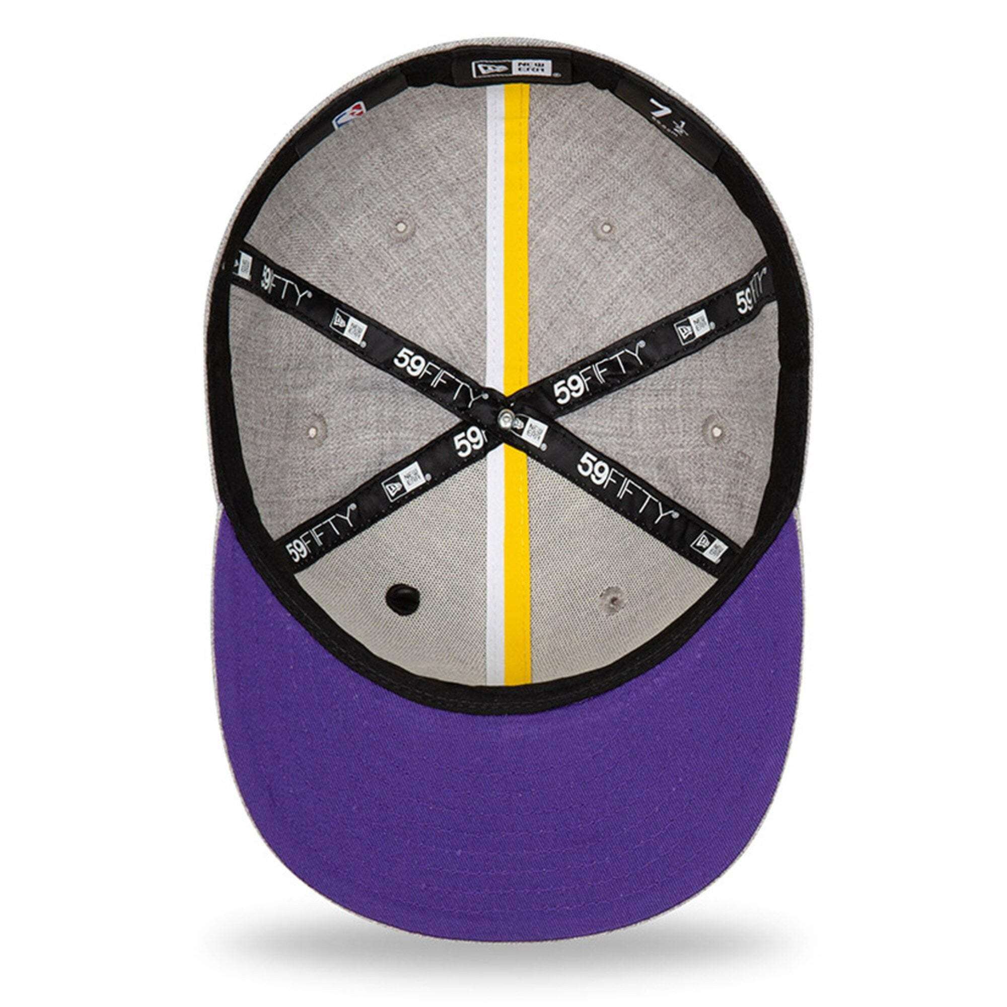 Los Angeles Lakers New Era 2019 NBA Draft 59FIFTY Fitted Hat - Heather