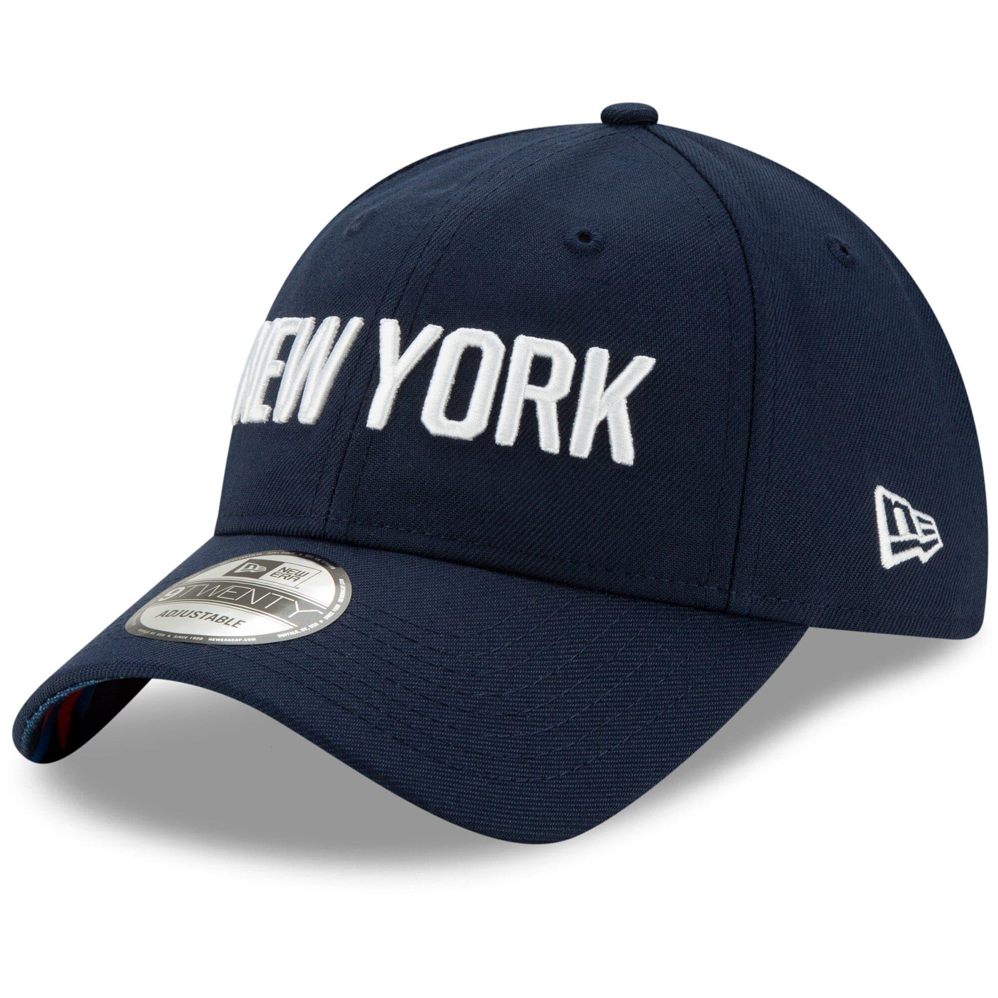 New York Knicks New Era NBA 2019 City Series 9TWENTY Curved Hat - Navy