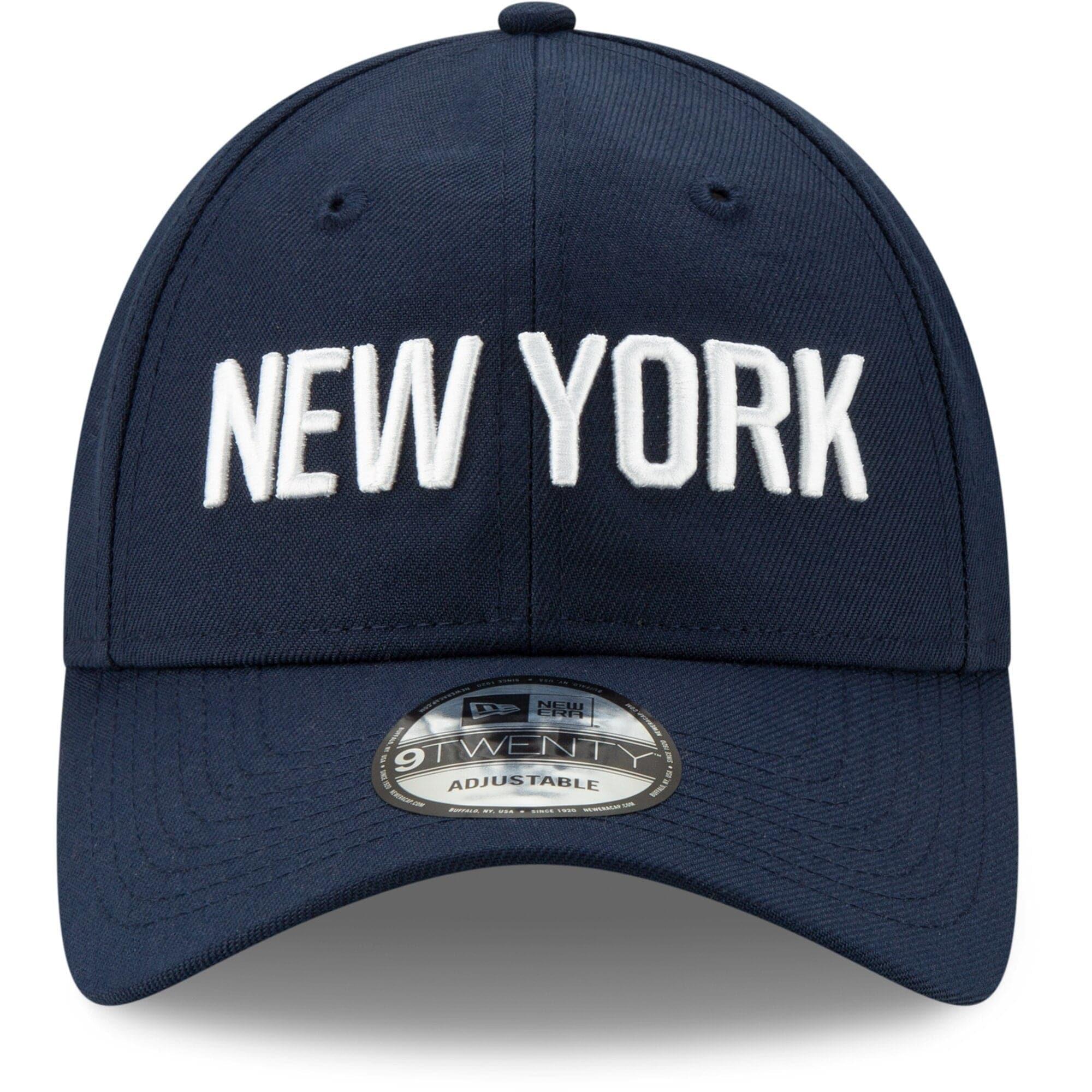 New York Knicks New Era NBA 2019 City Series 9TWENTY Curved Hat - Navy