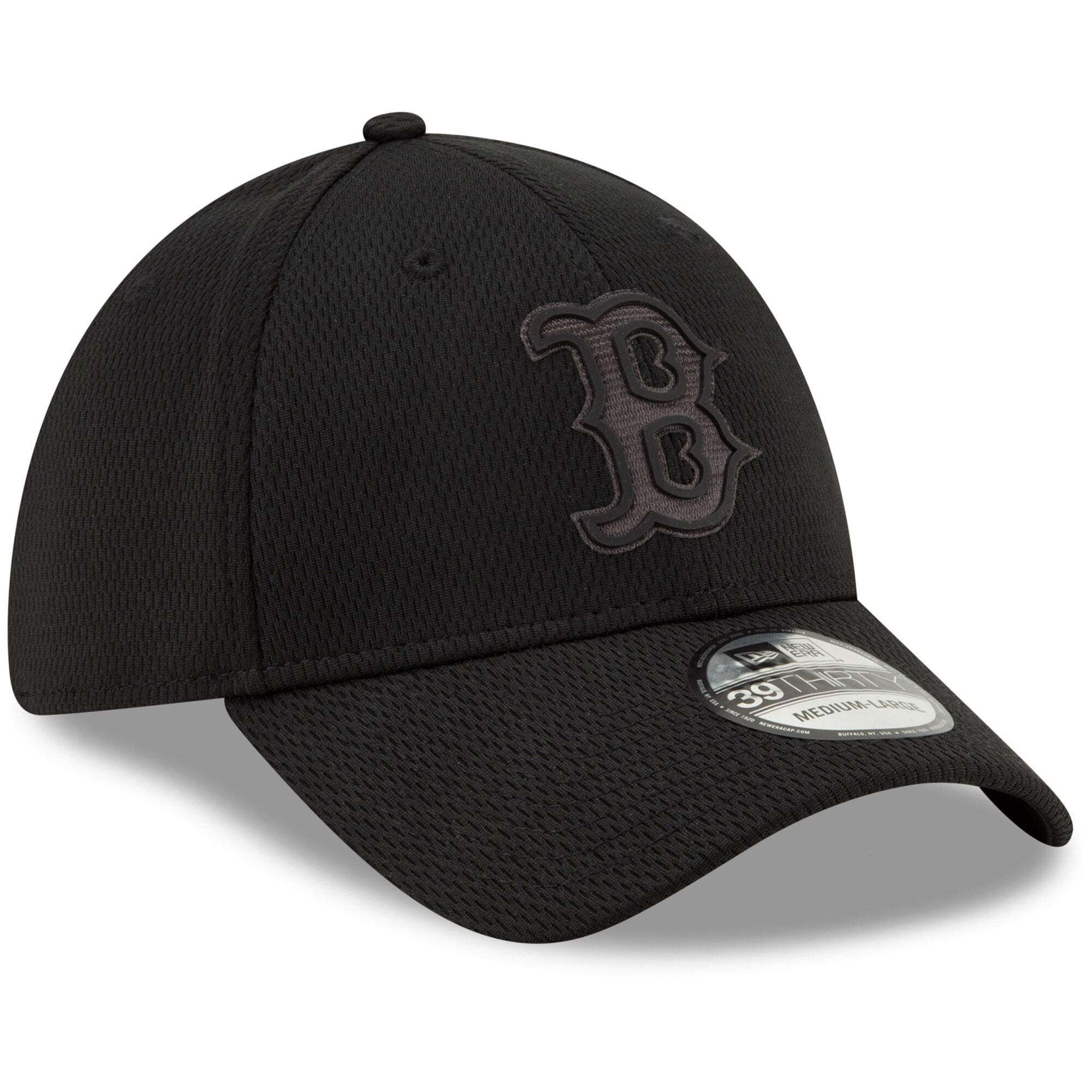 Boston Red Sox New Era 2019 MLB Players Weekend 39THIRTY Stretch-Fit Curve Hat - Black
