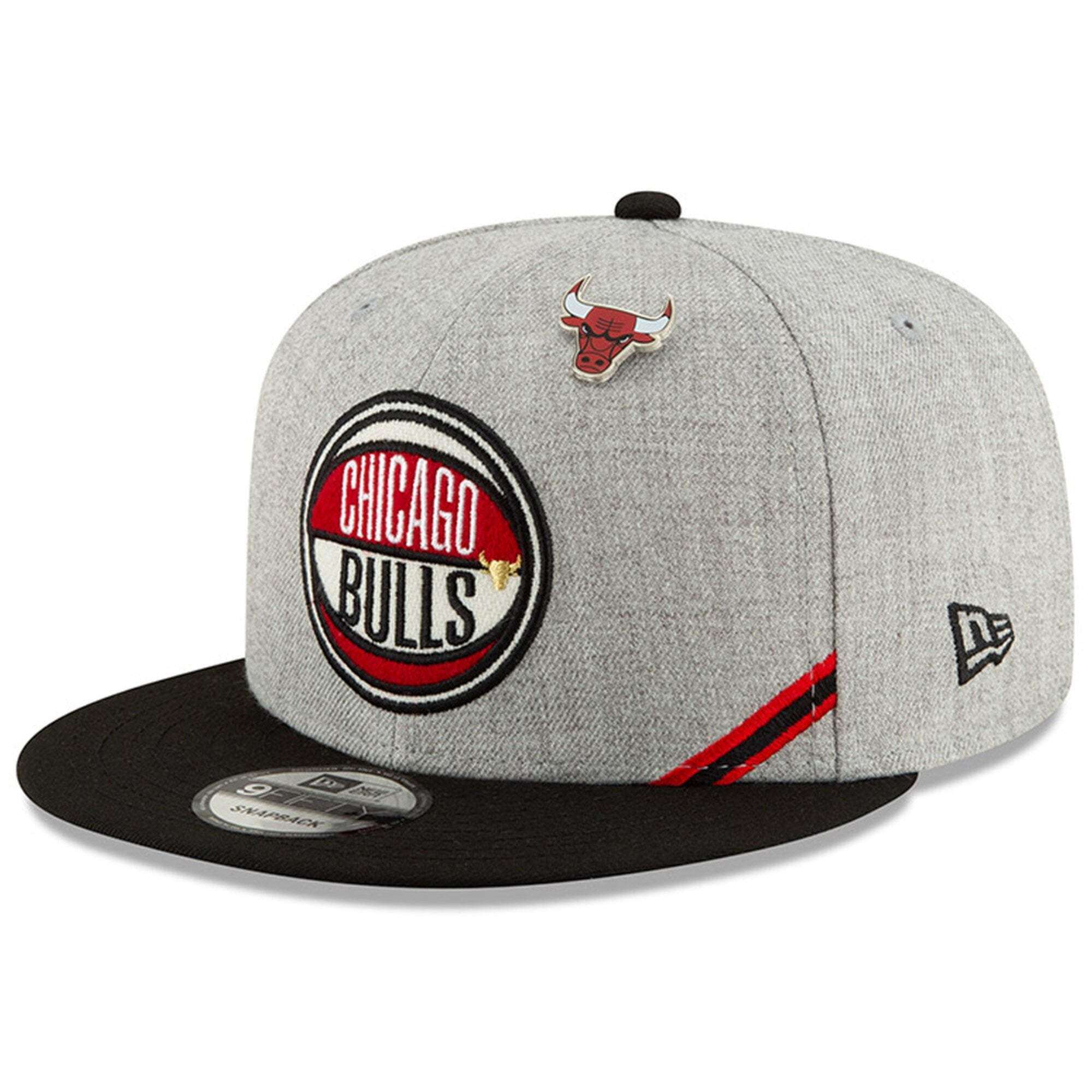Chicago Bulls New Era 2019 NBA Draft 9FIFTY Snapback Hat - Heather