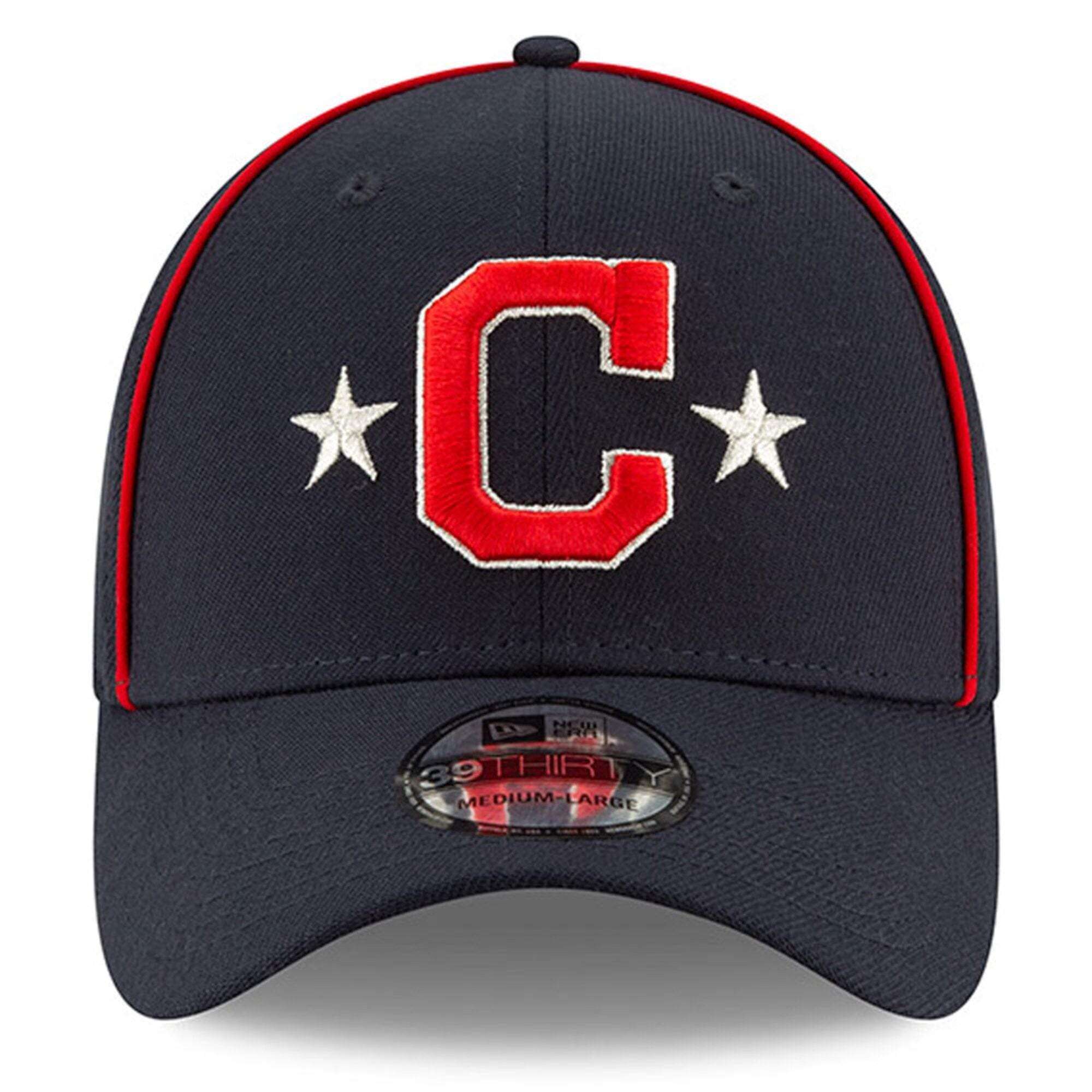 Cleveland Indians New Era MLB 2019 All Star 39THIRTY Stretch-Fit Curve Hat - Navy