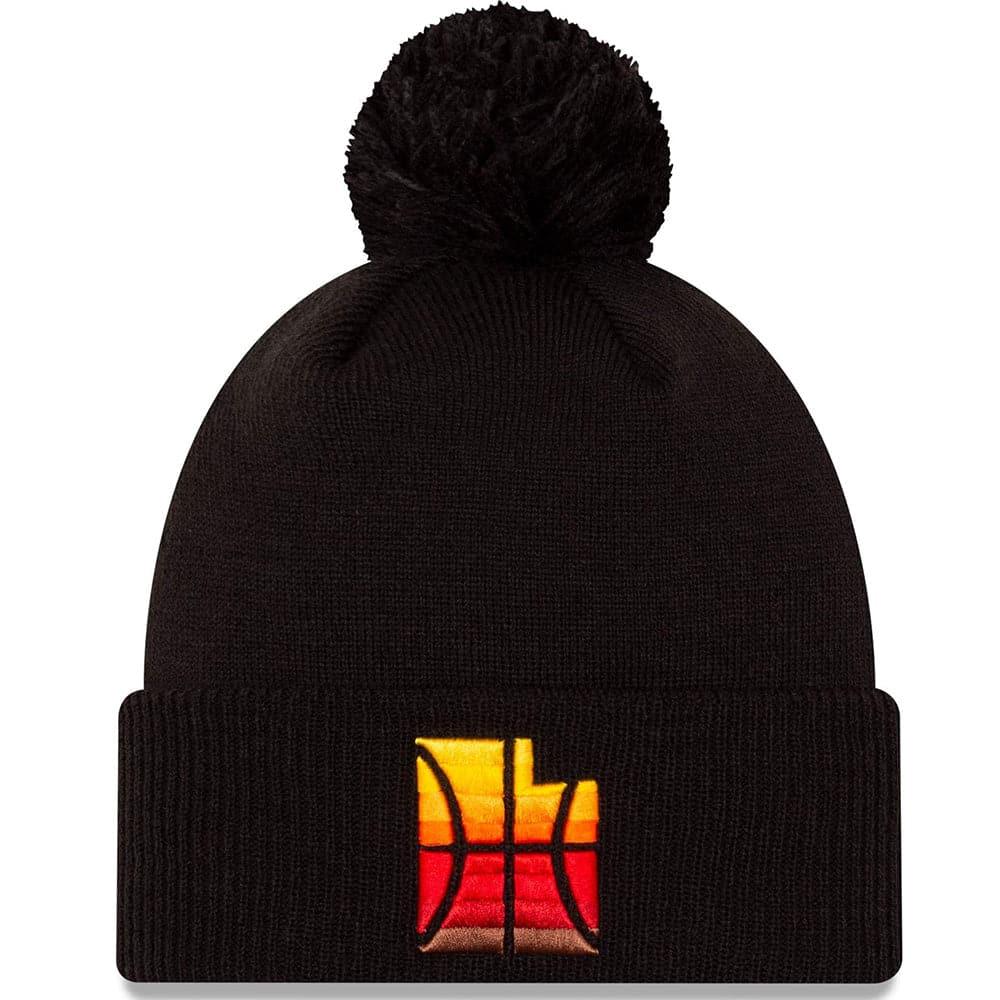 Utah Jazz Alt New Era NBA 2020 City Series Knit Beanie - Black