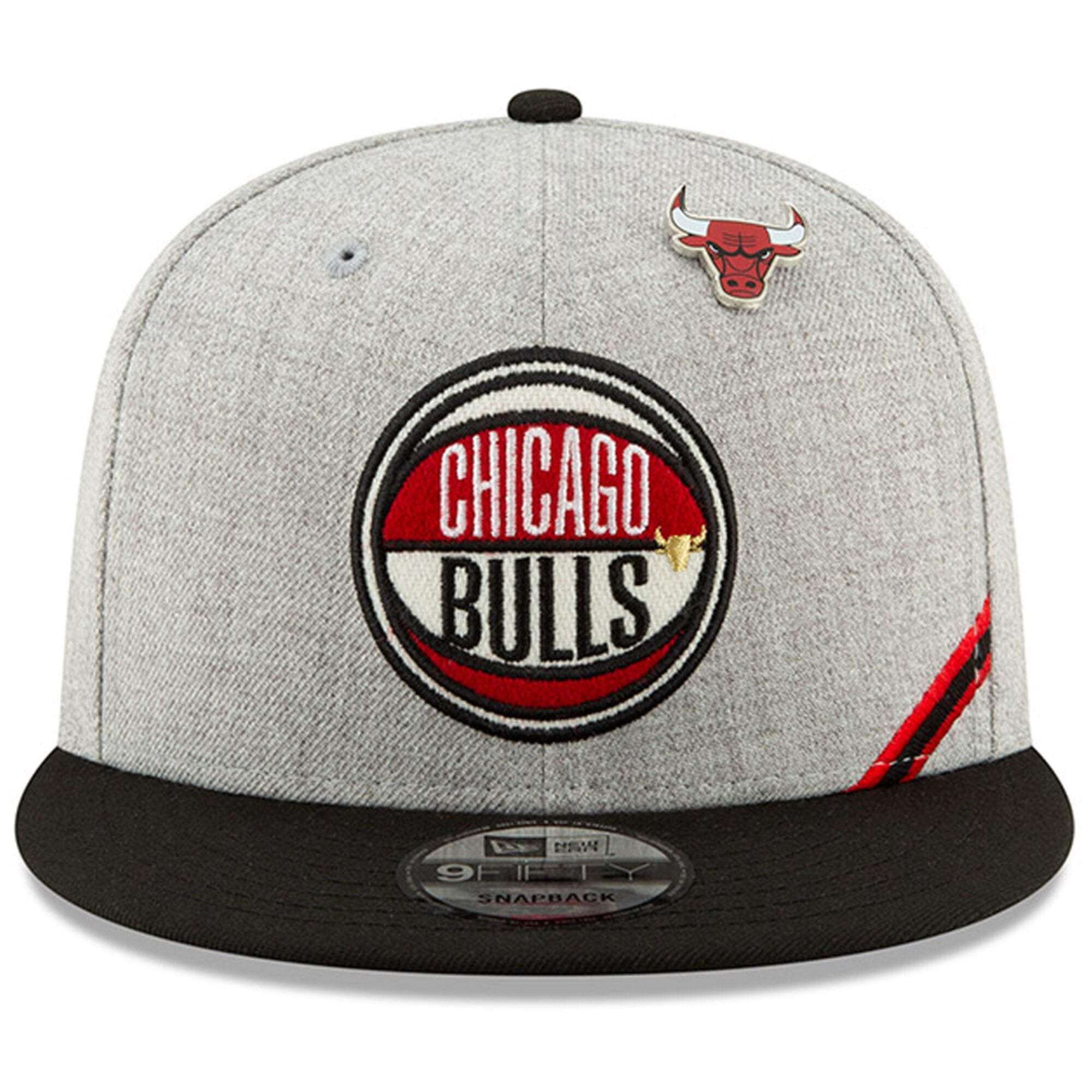 Chicago Bulls New Era 2019 NBA Draft 9FIFTY Snapback Hat - Heather