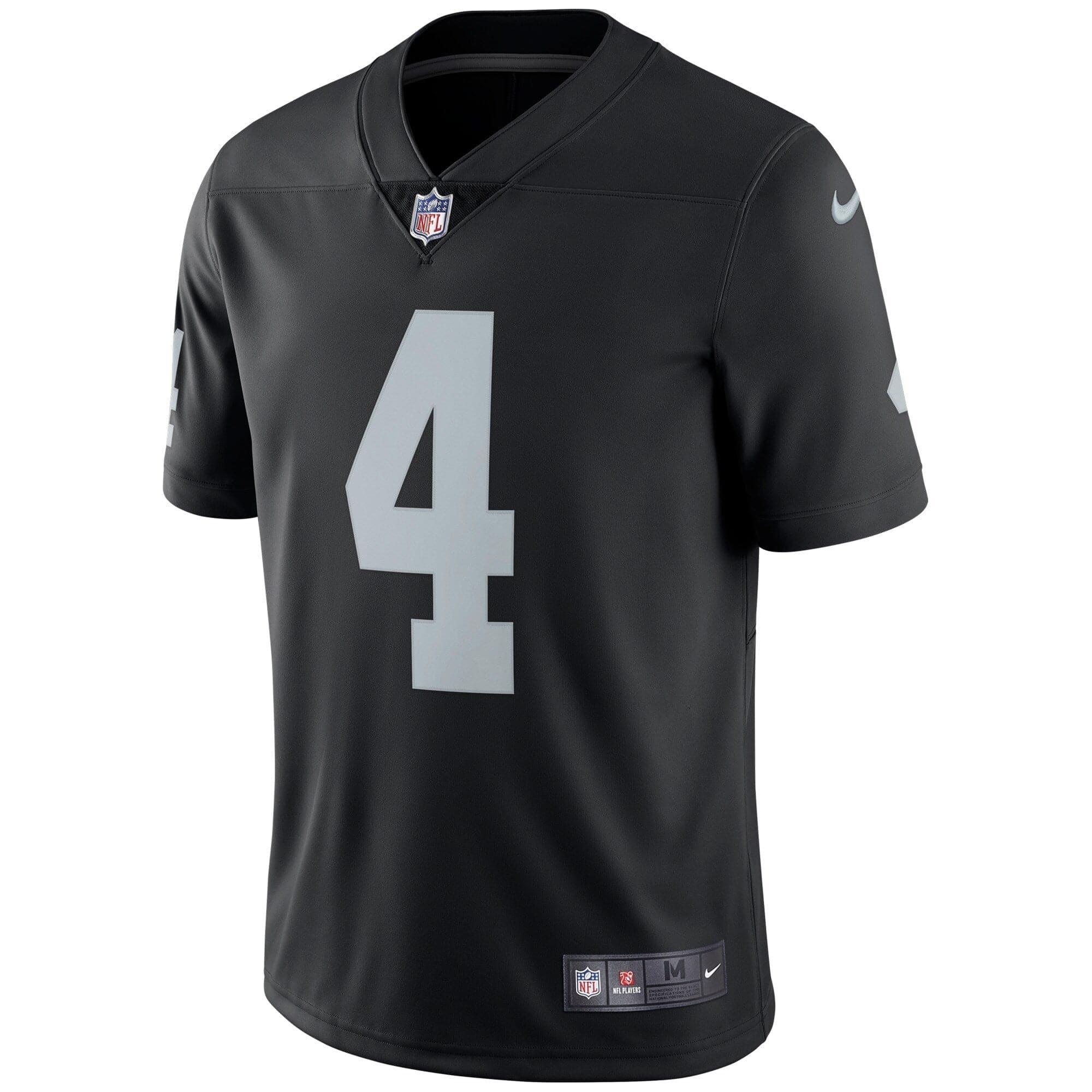 Derek Carr Las Vegas Raiders Nike NFL Vapor Limited Jersey - Black