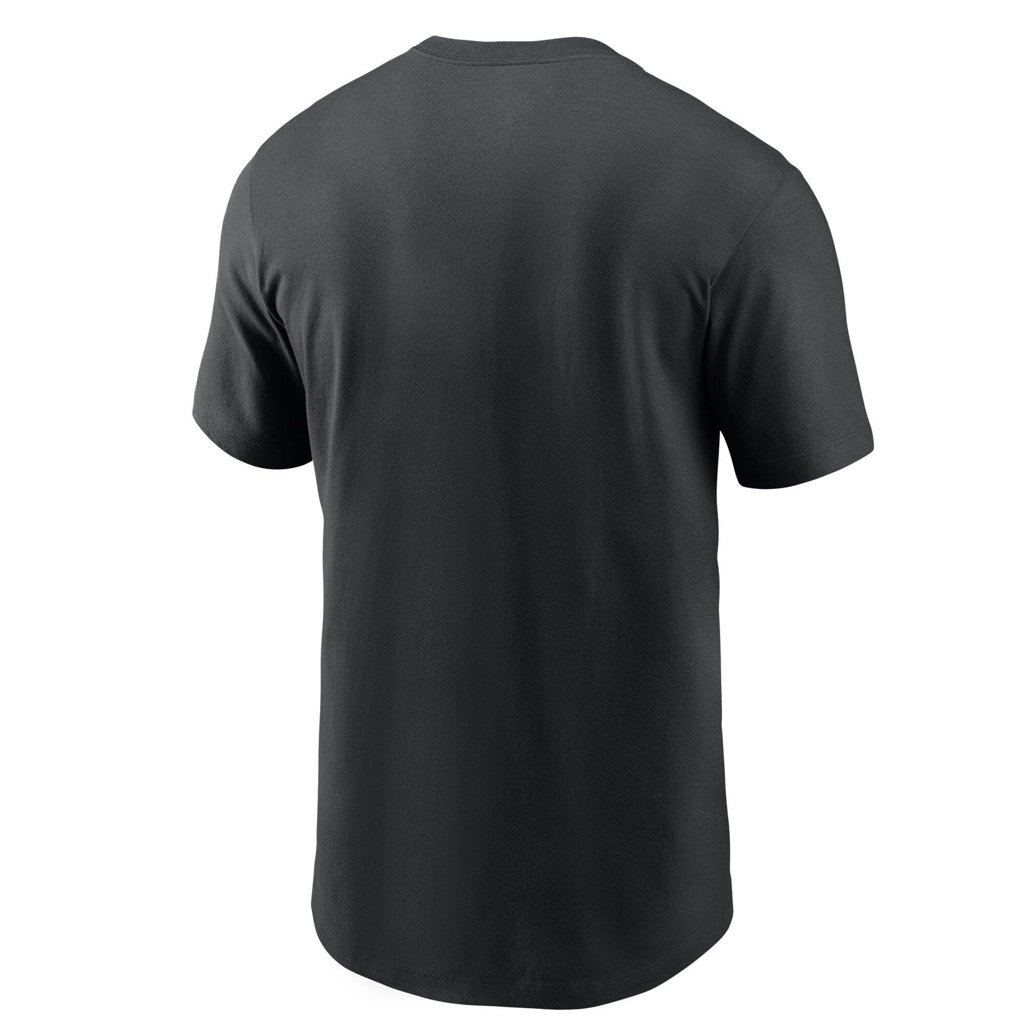 Las Vegas Raiders Nike NFL Wordmark Essential T-Shirt - Black