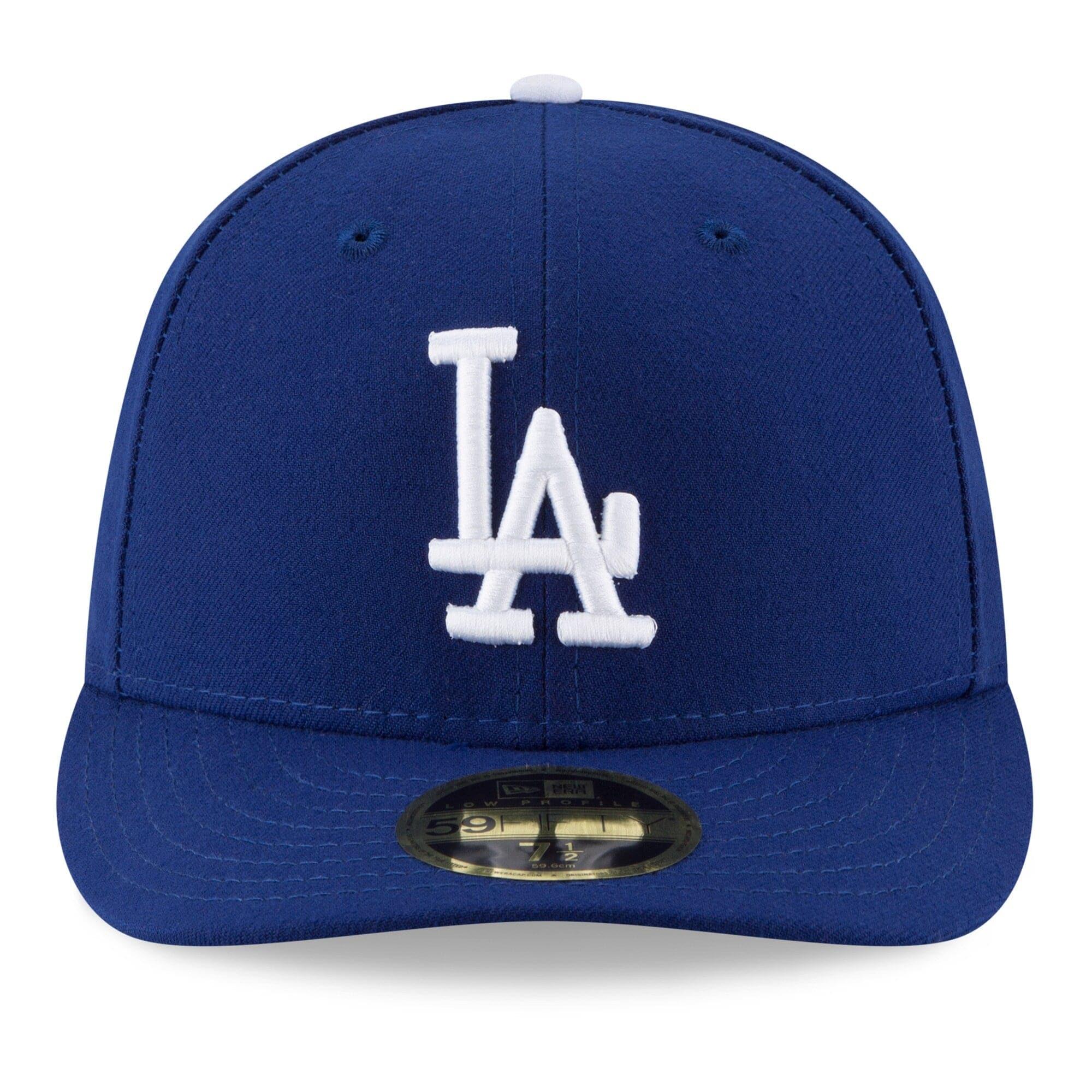 Los Angeles Dodgers New Era MLB AC On-Field Game Low Profile 59FIFTY Fitted Hat - Blue