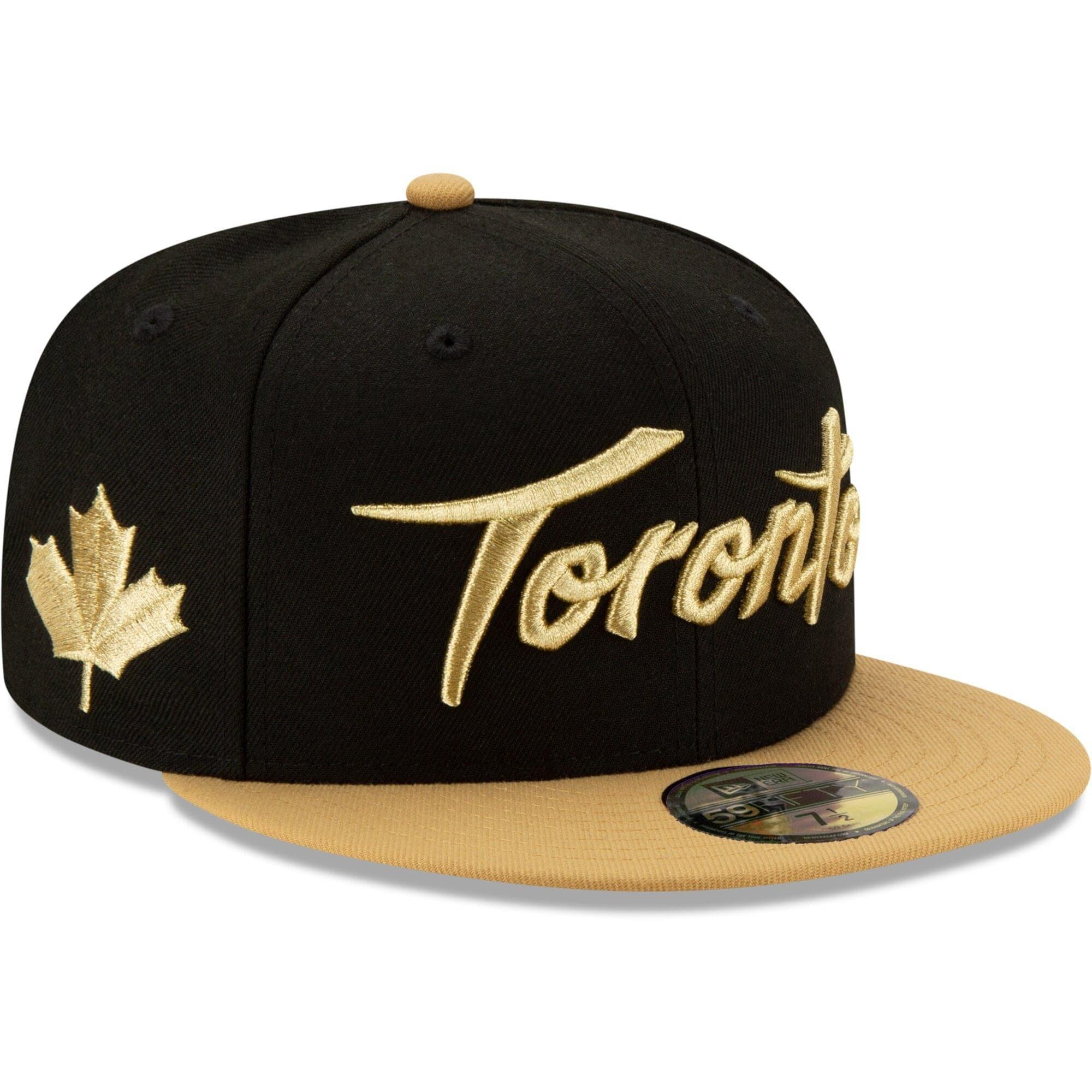 Toronto Raptors New Era NBA 2019 City Series 59FIFTY Fitted Hat - Black
