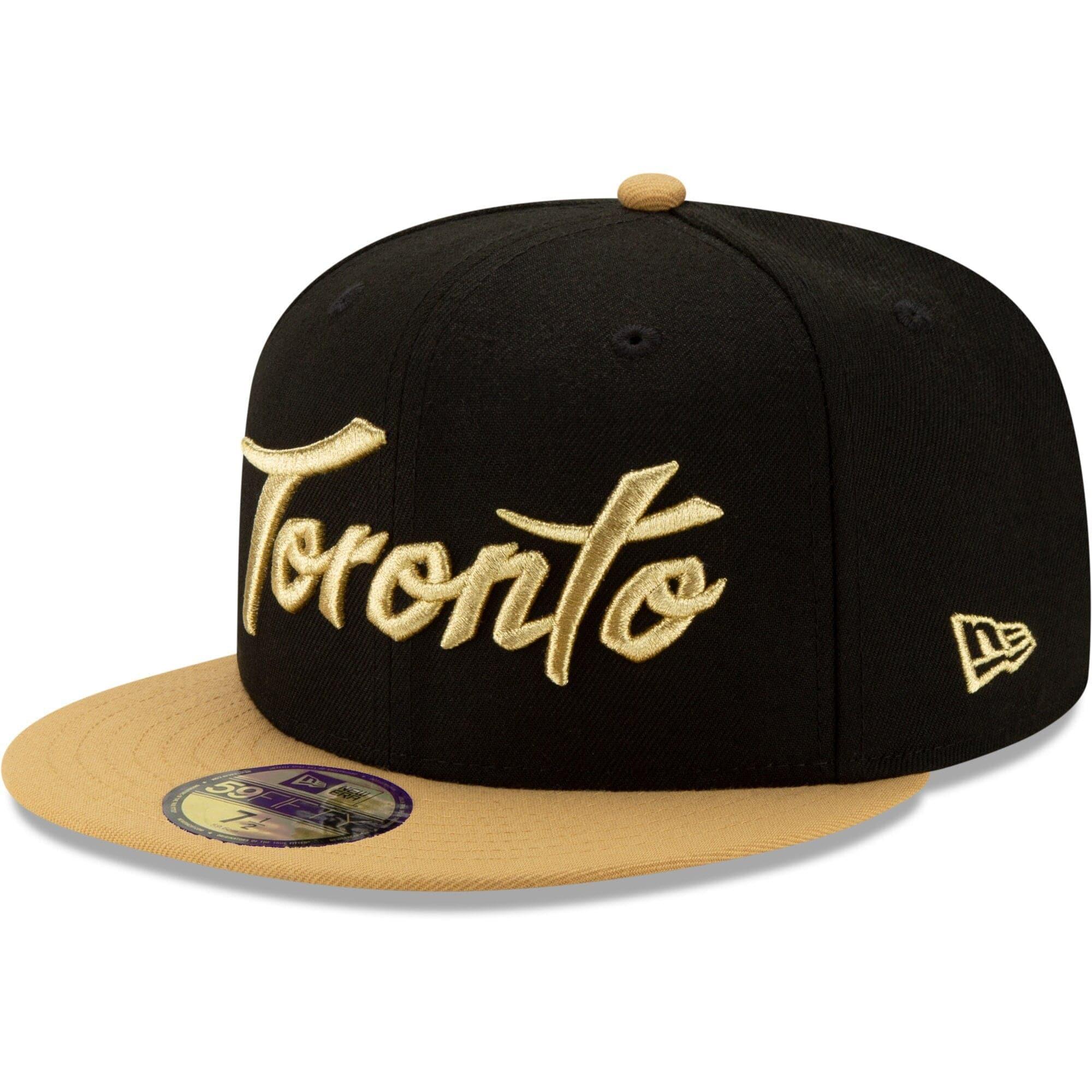 Toronto Raptors New Era NBA 2019 City Series 59FIFTY Fitted Hat - Black