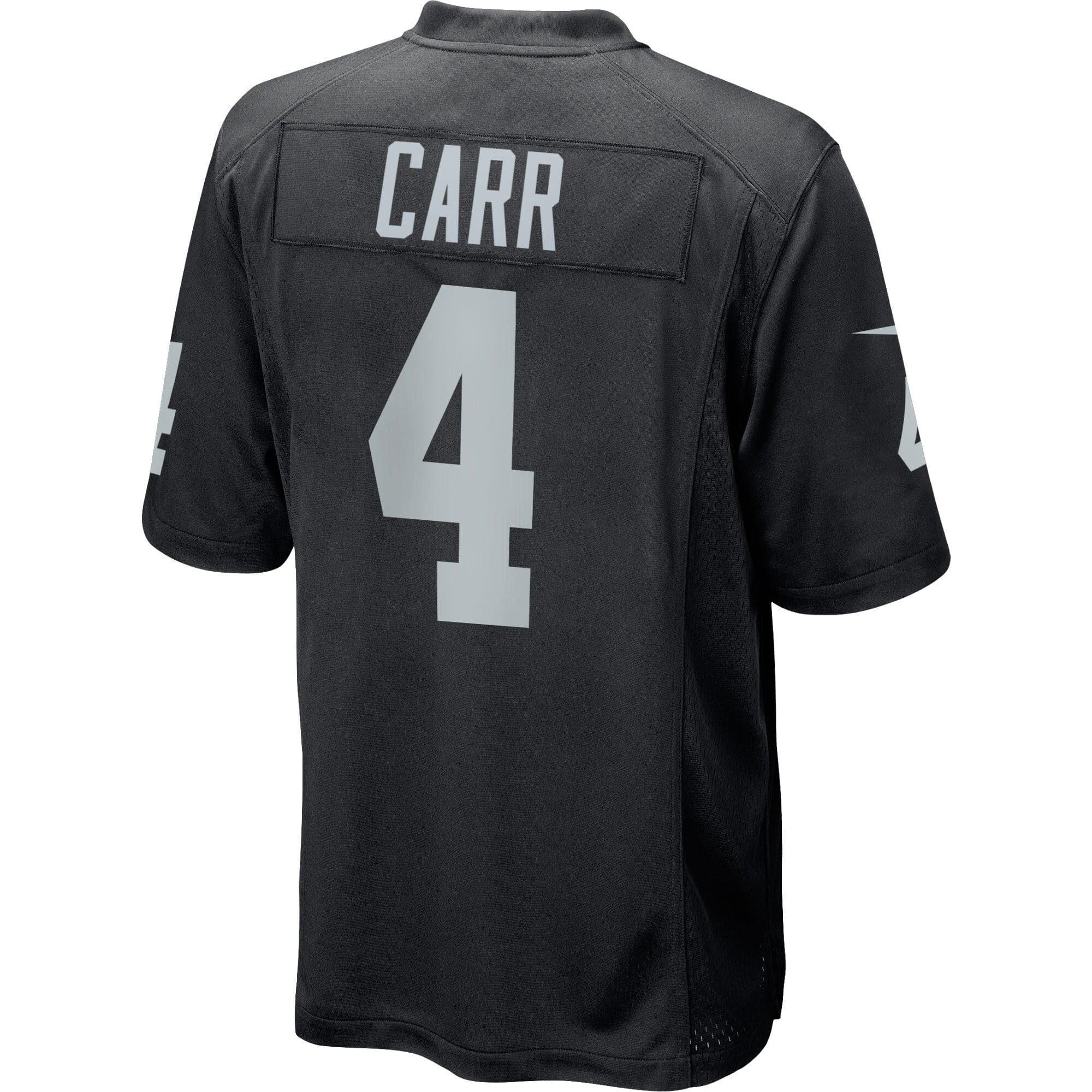Derek Carr Las Vegas Raiders Nike NFL Game Jersey - Black