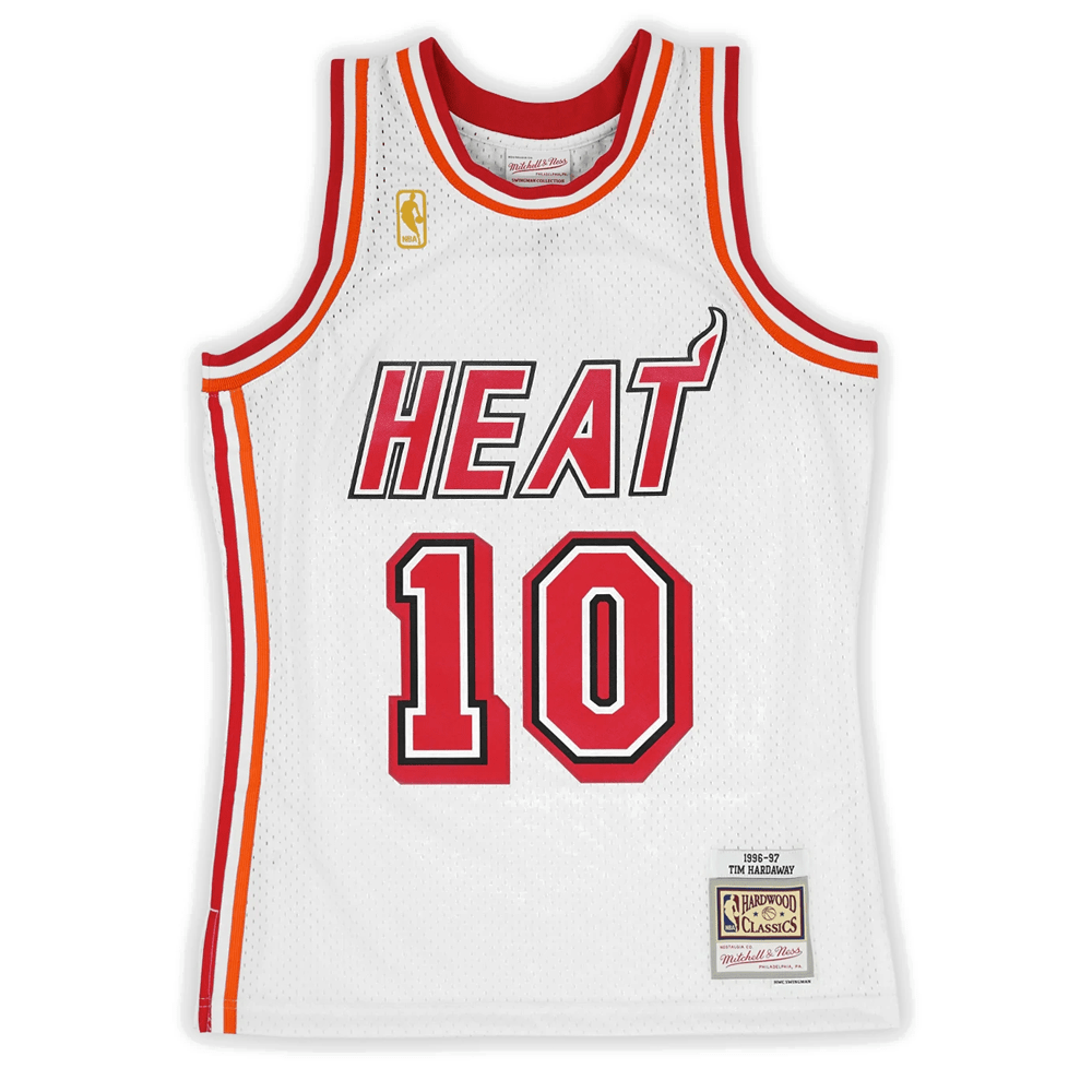 Mitchell And Ness Jerseys Tim Hardaway Miami Heat Mitchell & Ness NBA Swingman Jersey 96-97 - White