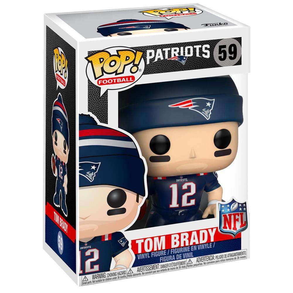 Funko Figures Tom Brady New England Patriots NFL Funko Pop Vinyl 3.75" Figure - Colour Rush