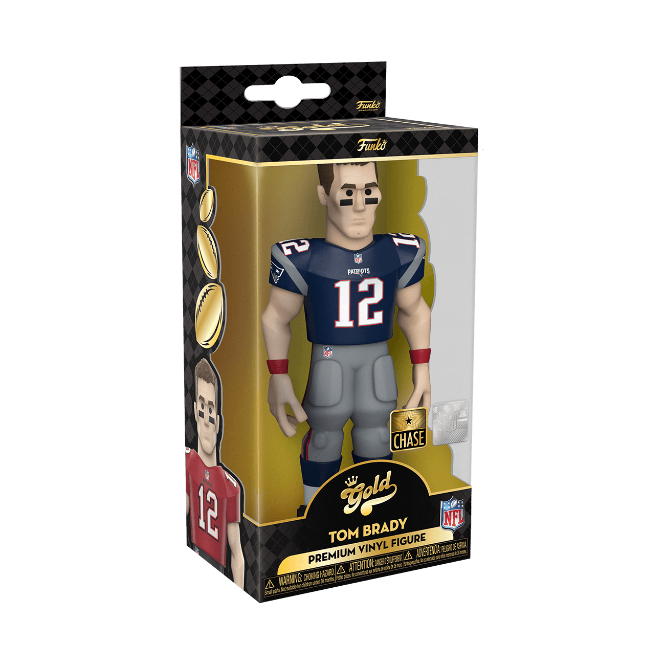 Funko Figures Tom Brady Tampa Bay Buccaneers Funko NFL 5" Vinyl Gold Figure