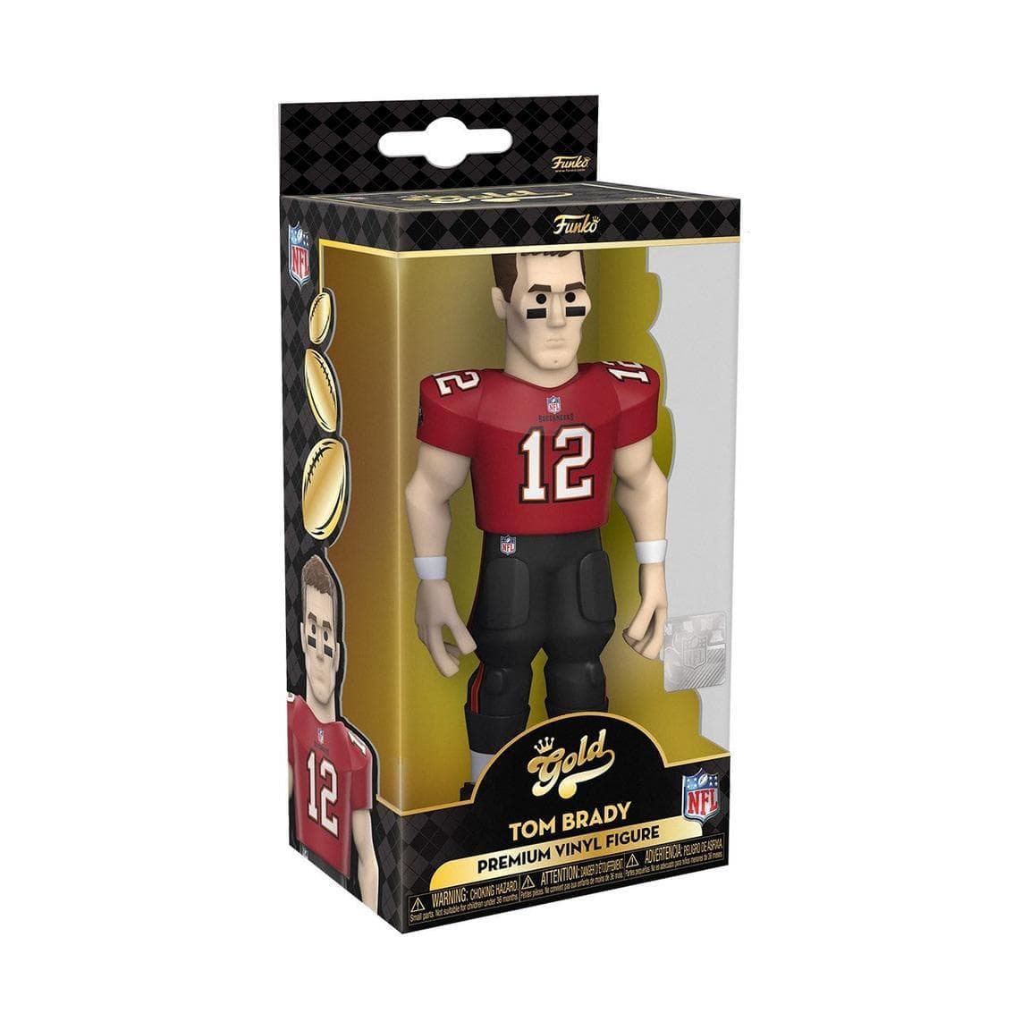 Funko Figures Tom Brady Tampa Bay Buccaneers Funko NFL 5" Vinyl Gold Figure