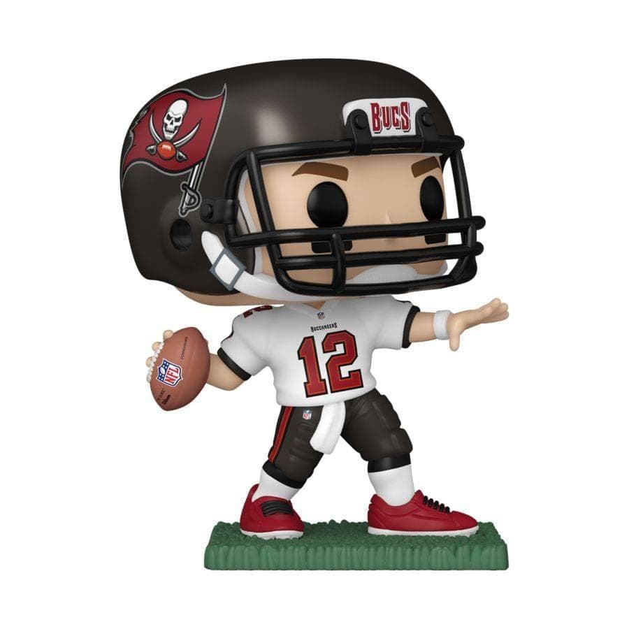 Funko Figures Tom Brady Tampa Bay Buccaneers Funko NFL Pop Vinyl Figure - White