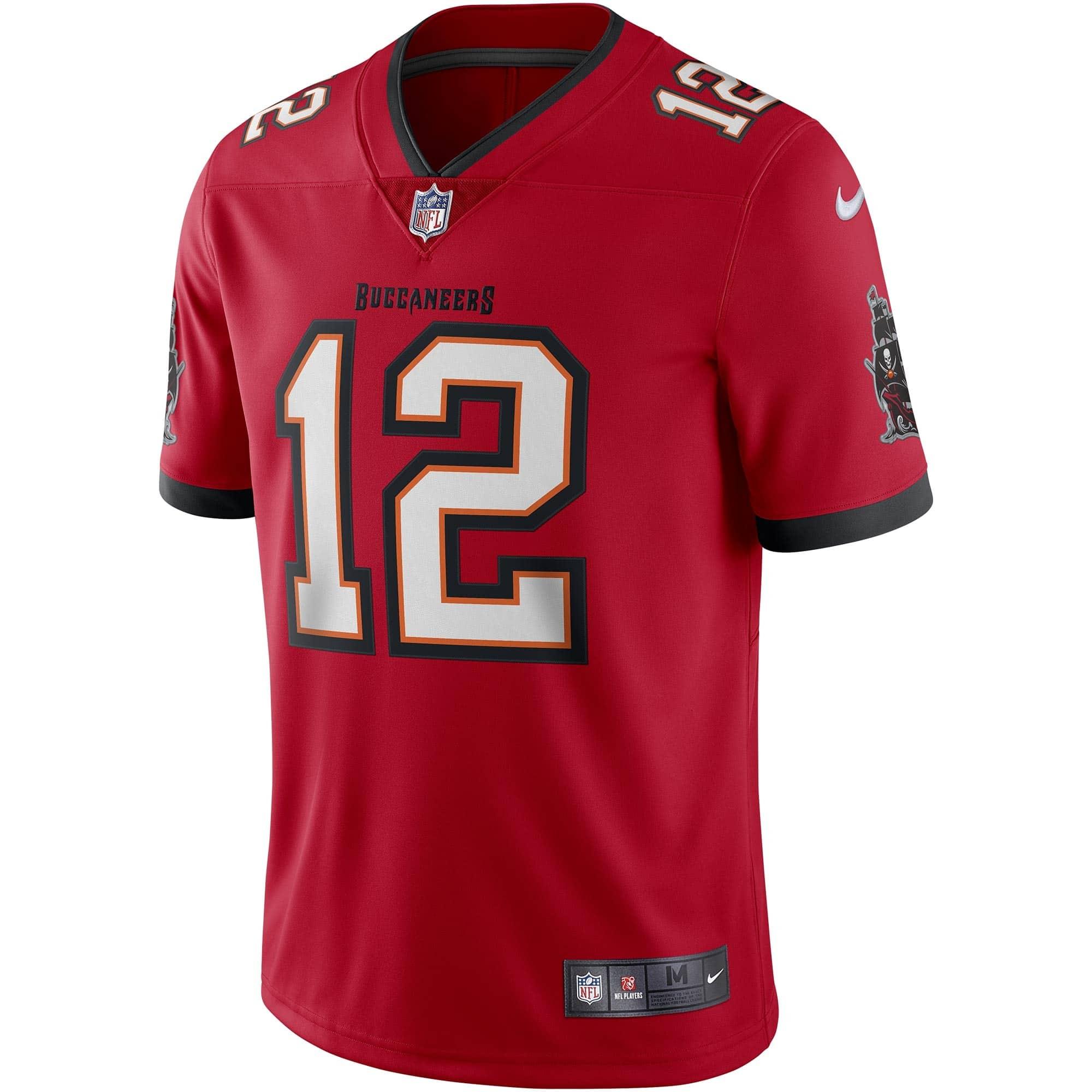 Nike Jerseys Tom Brady Tampa Bay Buccaneers Nike NFL Limited Jersey - Red