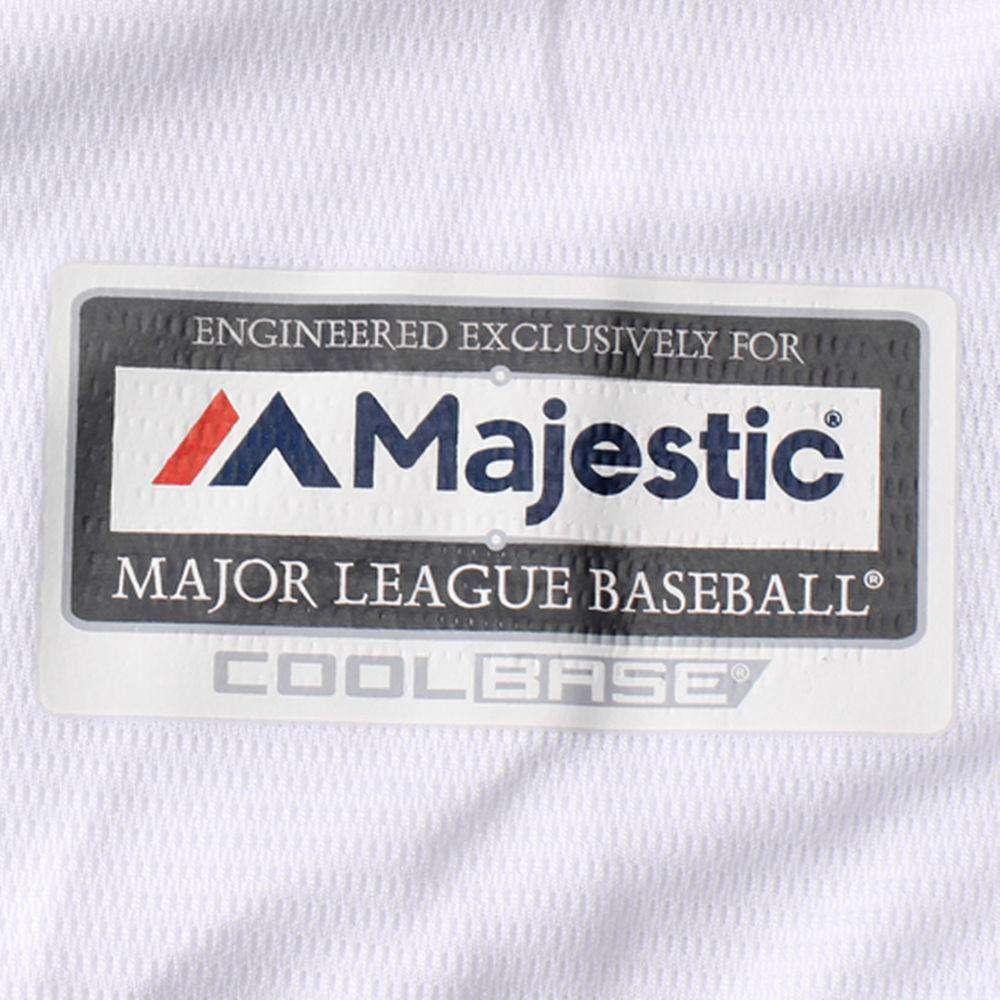 Majestic Athletic Jerseys Toronto Blue Jays Majestic MLB AC Cool Base Replica Jersey - White