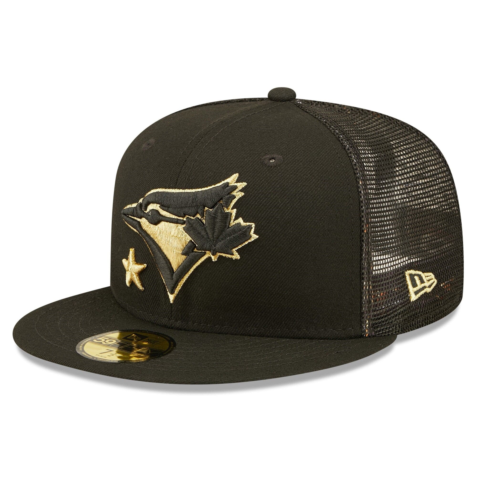New Era Caps Toronto Blue Jays New Era MLB 2022 All-Star Game 59FIFTY Trucker Fitted Hat - Black