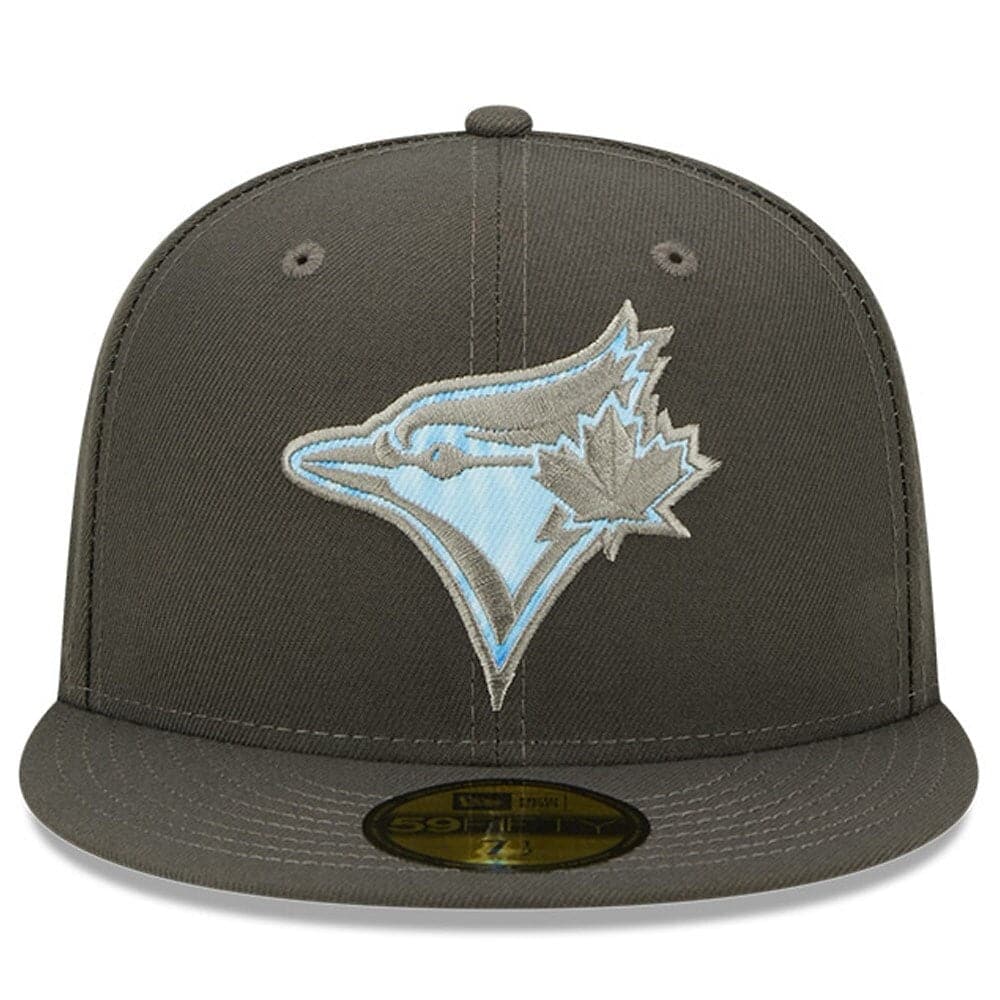New Era Caps Toronto Blue Jays New Era MLB 2022 Fathers Day 59FIFTY Fitted Hat - Graphite