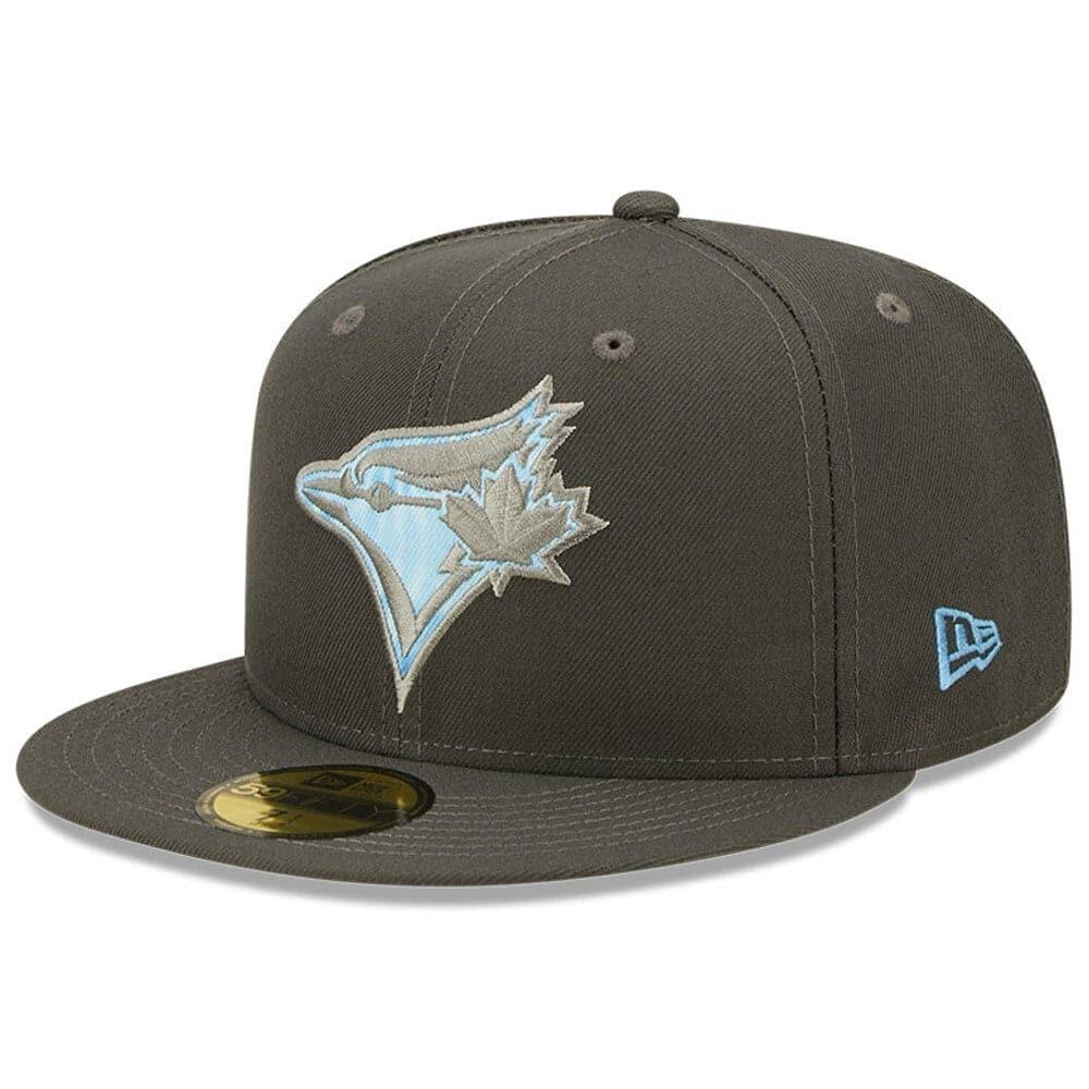 New Era Caps Toronto Blue Jays New Era MLB 2022 Fathers Day 59FIFTY Fitted Hat - Graphite