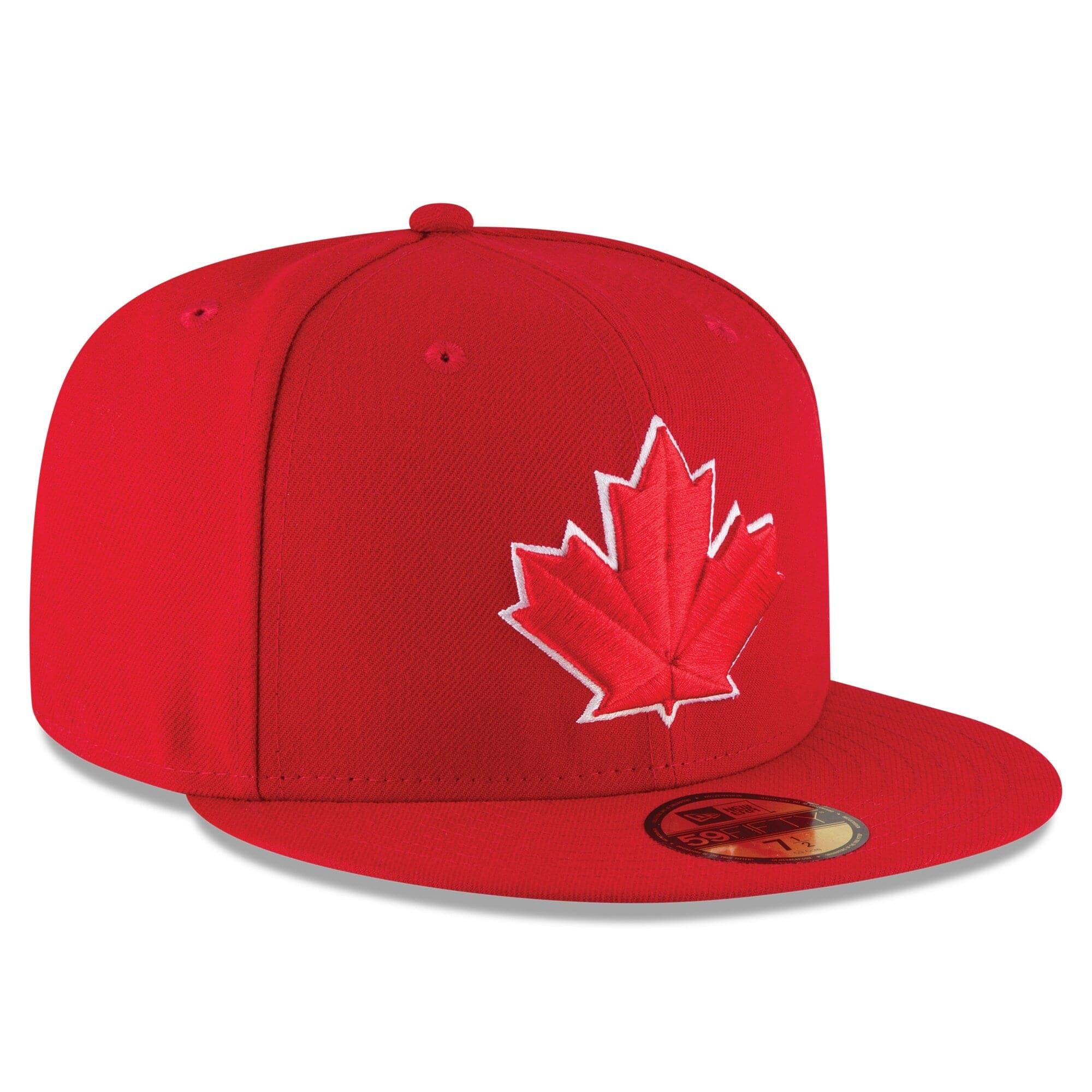 New Era Caps Toronto Blue Jays New Era MLB AC On-Field Alt 2 59FIFTY Fitted Hat - Red
