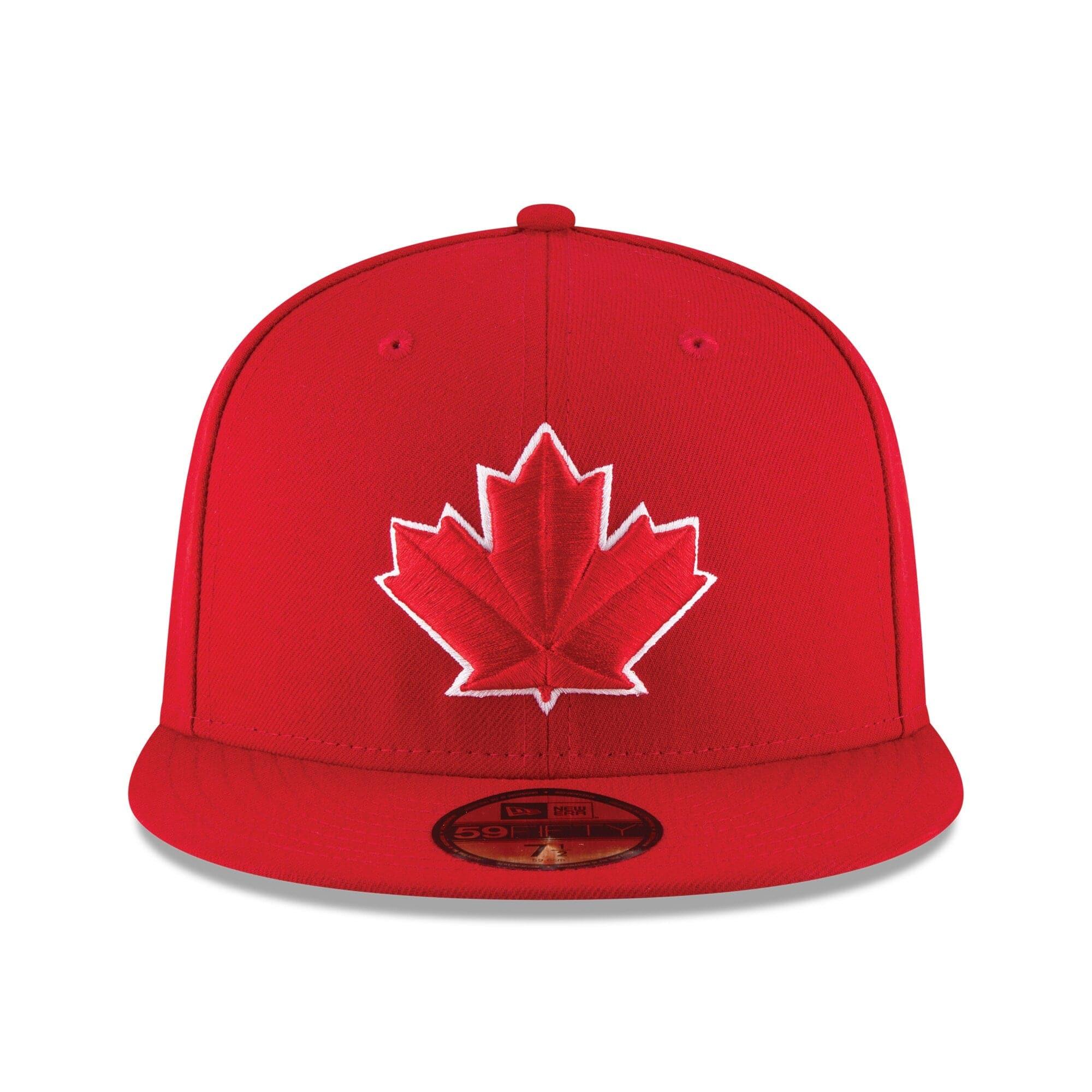 New Era Caps Toronto Blue Jays New Era MLB AC On-Field Alt 2 59FIFTY Fitted Hat - Red