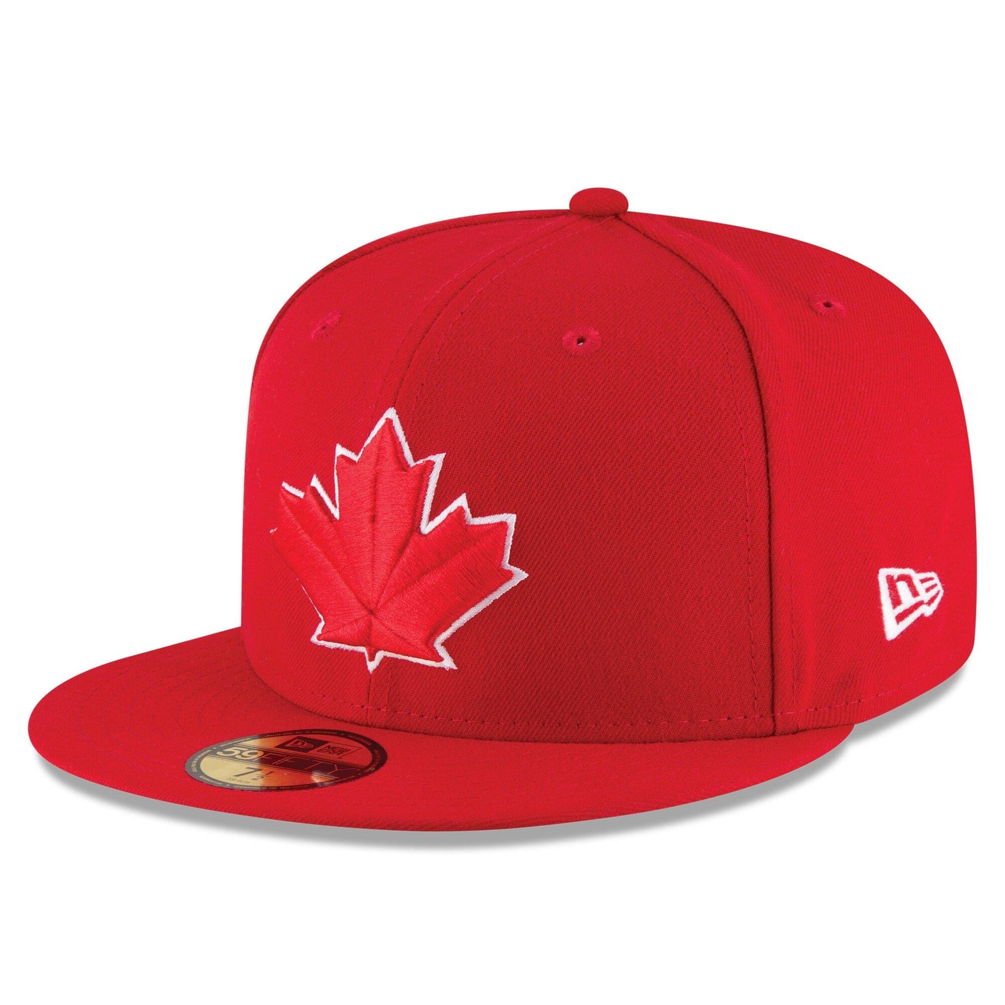 New Era Caps Toronto Blue Jays New Era MLB AC On-Field Alt 2 59FIFTY Fitted Hat - Red