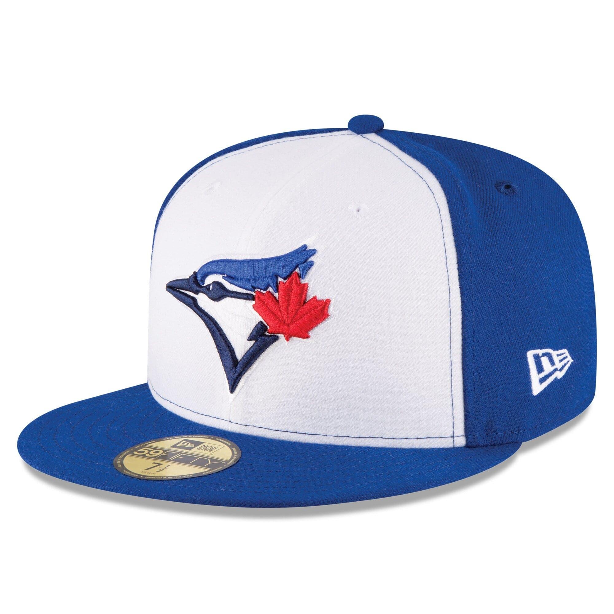 New Era Caps Toronto Blue Jays New Era MLB AC On-Field Alt 3 59FIFTY Fitted Hat - Blue/White
