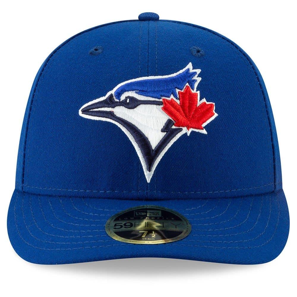 New Era Caps Toronto Blue Jays New Era MLB AC On-Field Game Low Profile 59FIFTY Fitted Hat - Blue