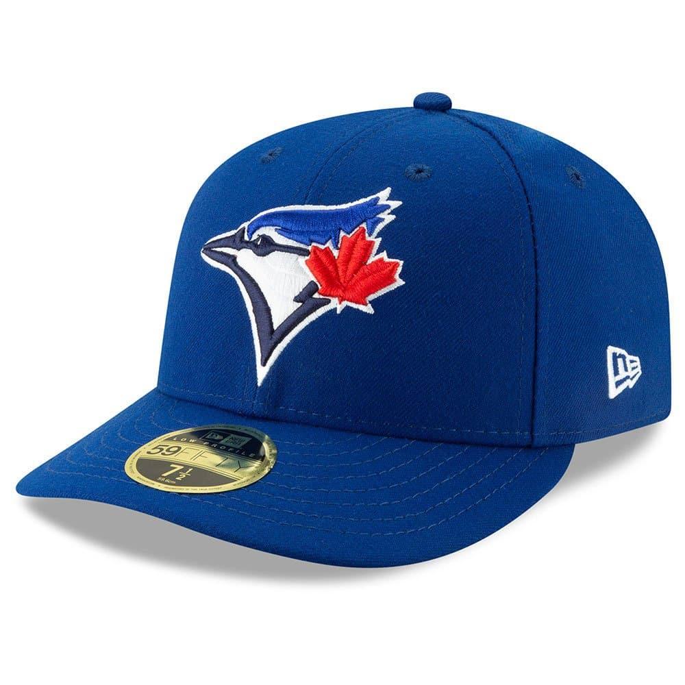 New Era Caps Toronto Blue Jays New Era MLB AC On-Field Game Low Profile 59FIFTY Fitted Hat - Blue