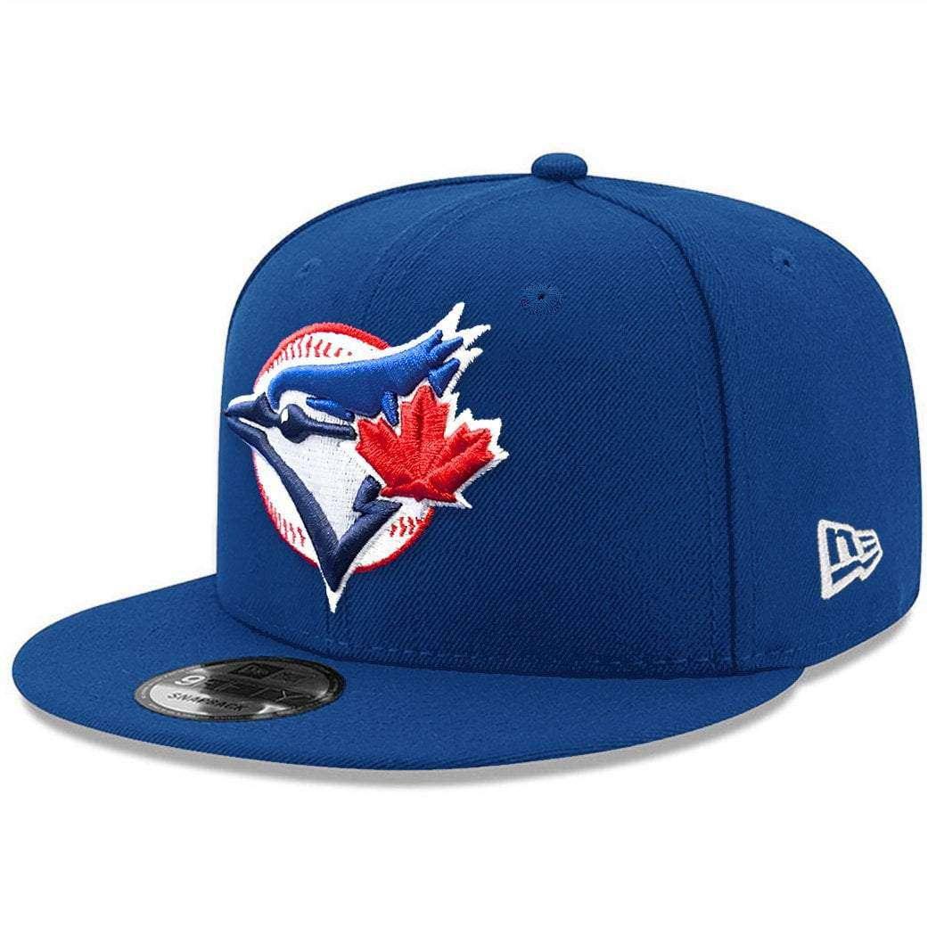 New Era Caps Toronto Blue Jays New Era MLB Alt Logo 9FIFTY Snapback Hat - Blue