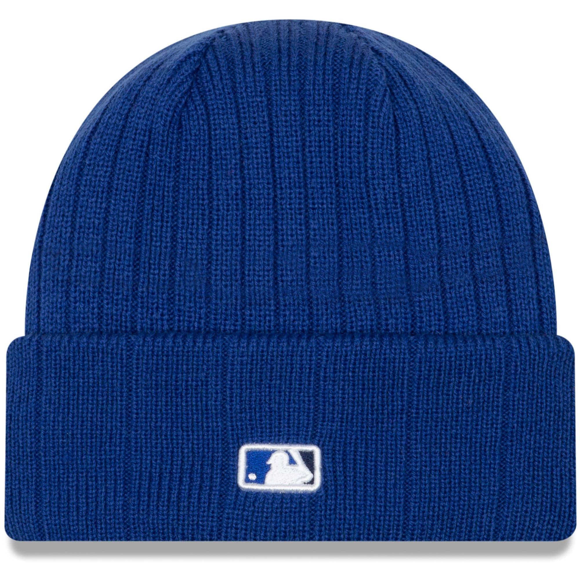 New Era Beanies Toronto Blue Jays New Era MLB On-Field Team Cuffed Knit Beanie - Blue