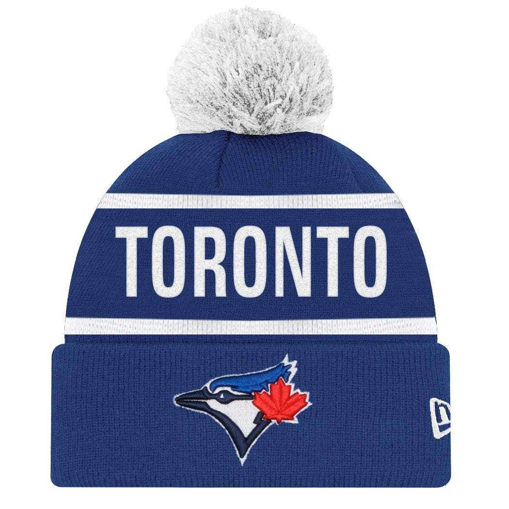 New Era Beanies Toronto Blue Jays New Era MLB Team Home Run Knit Beanie - Blue