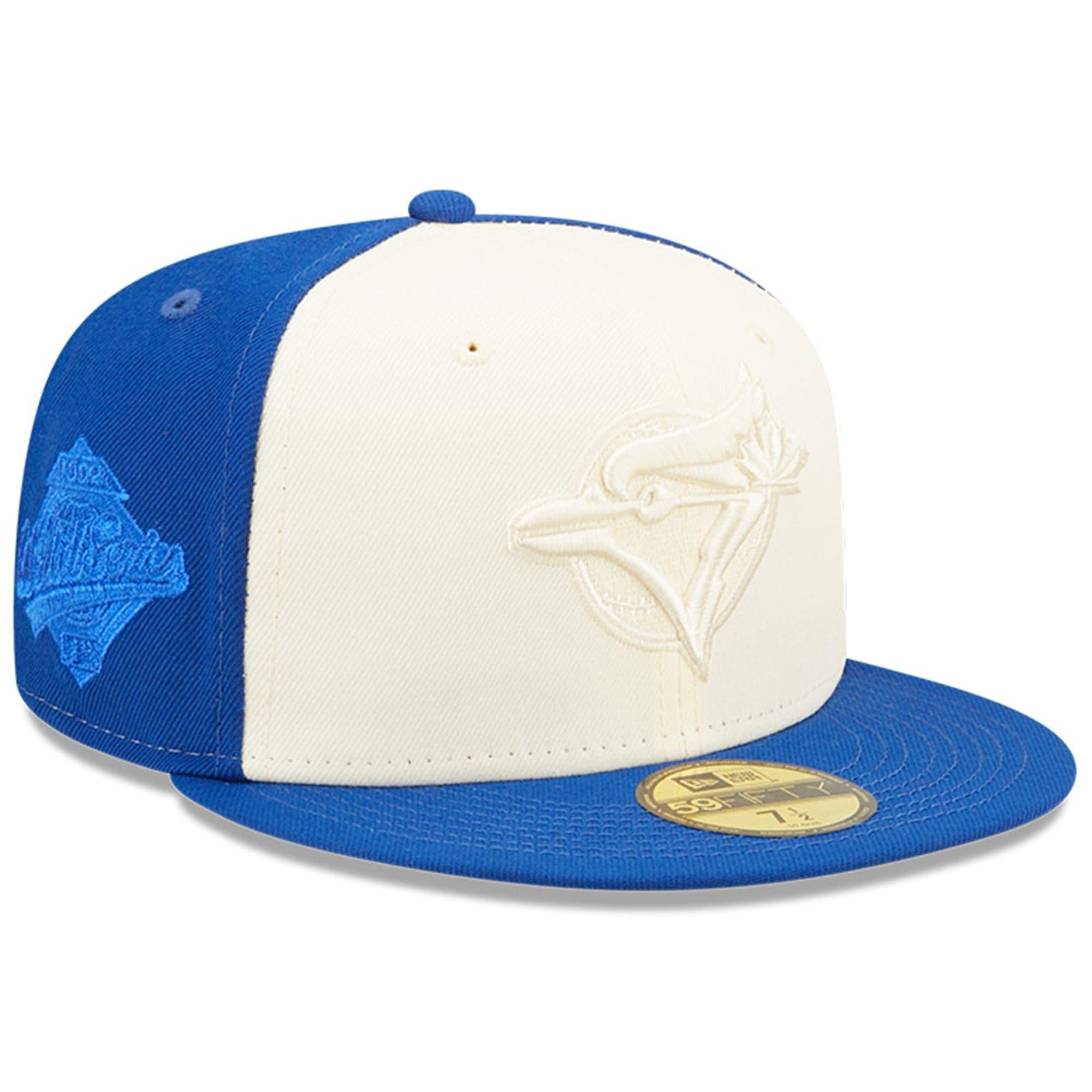 New Era Caps Toronto Blue Jays New Era MLB Tonal 2-Tone 59FIFTY Fitted Hat  - Blue