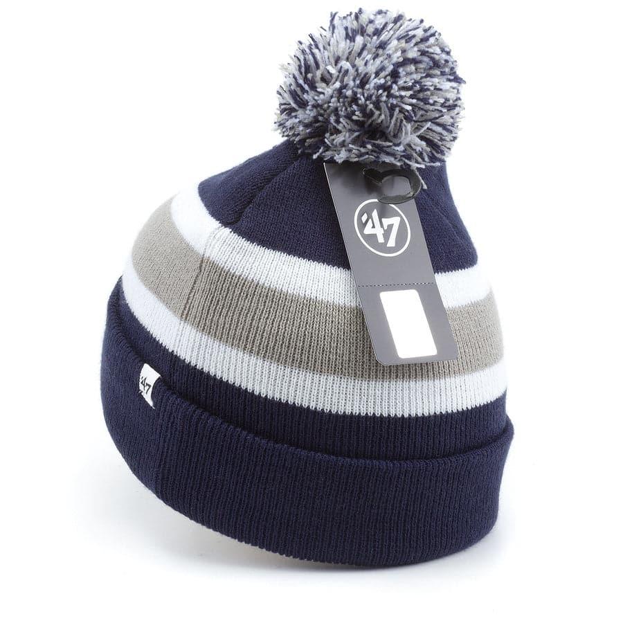 47 Brand Beanies Toronto Maple Leafs '47 NHL Breakaway Pom Knit Beanie - Navy