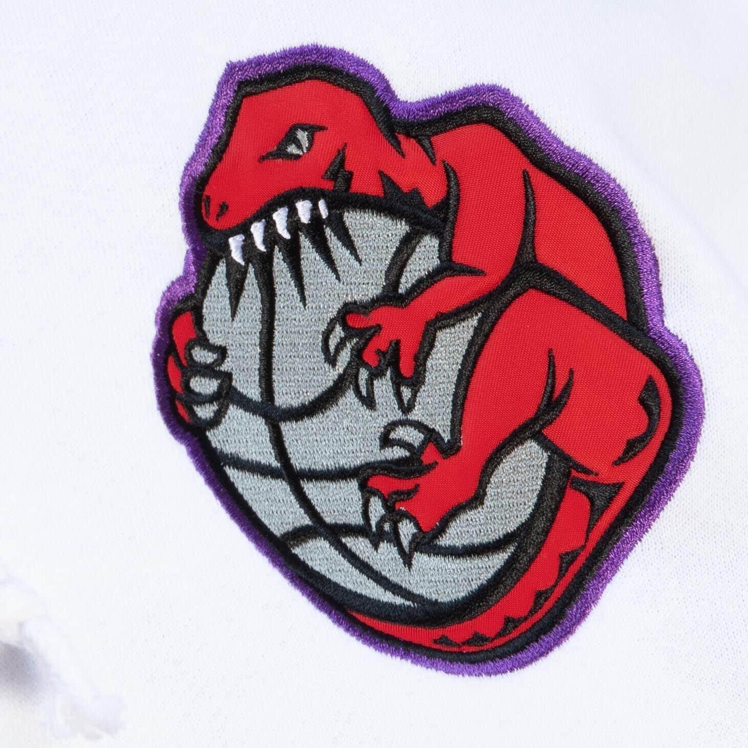 Mitchell And Ness Jumpers Toronto Raptors Mitchell & Ness NBA Fusion Fleece 2.0 Hoodie Jumper - Purple