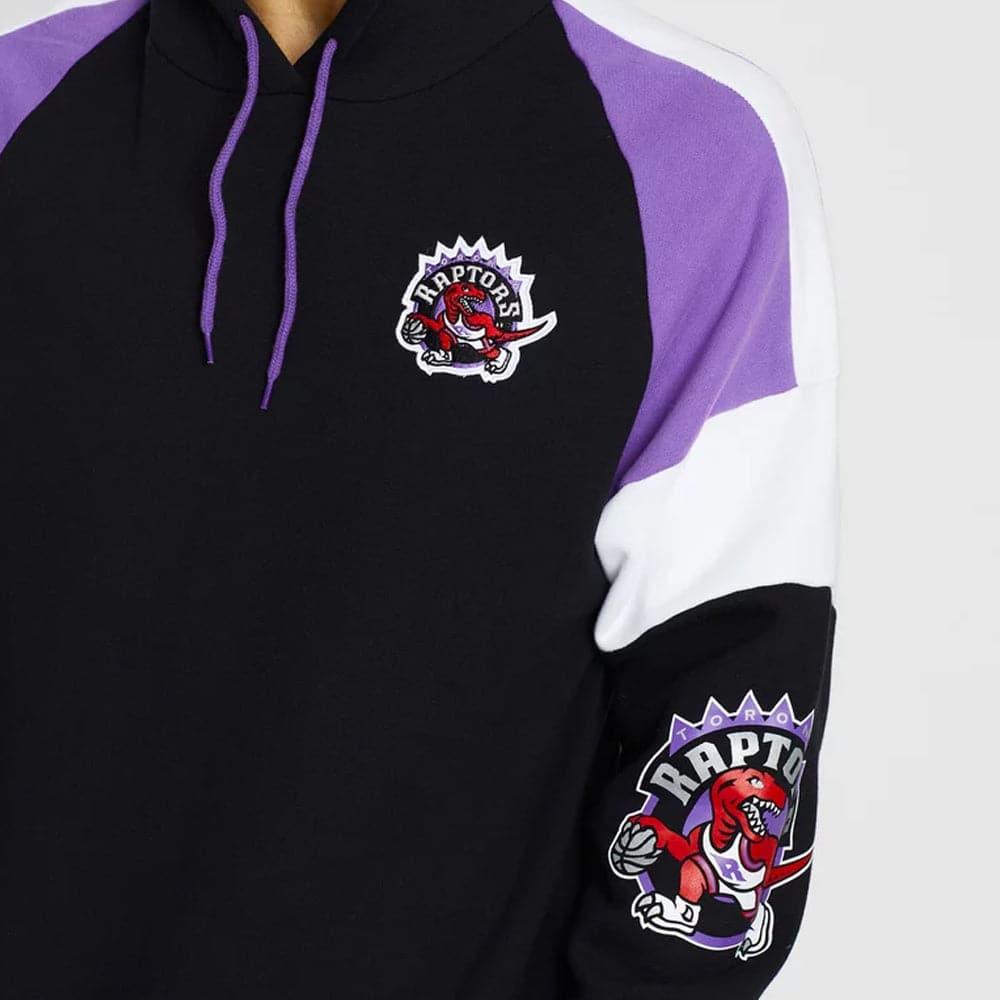 Mitchell And Ness Jumpers Toronto Raptors Mitchell & Ness NBA Instant Replay Hoodie Jumper - Black