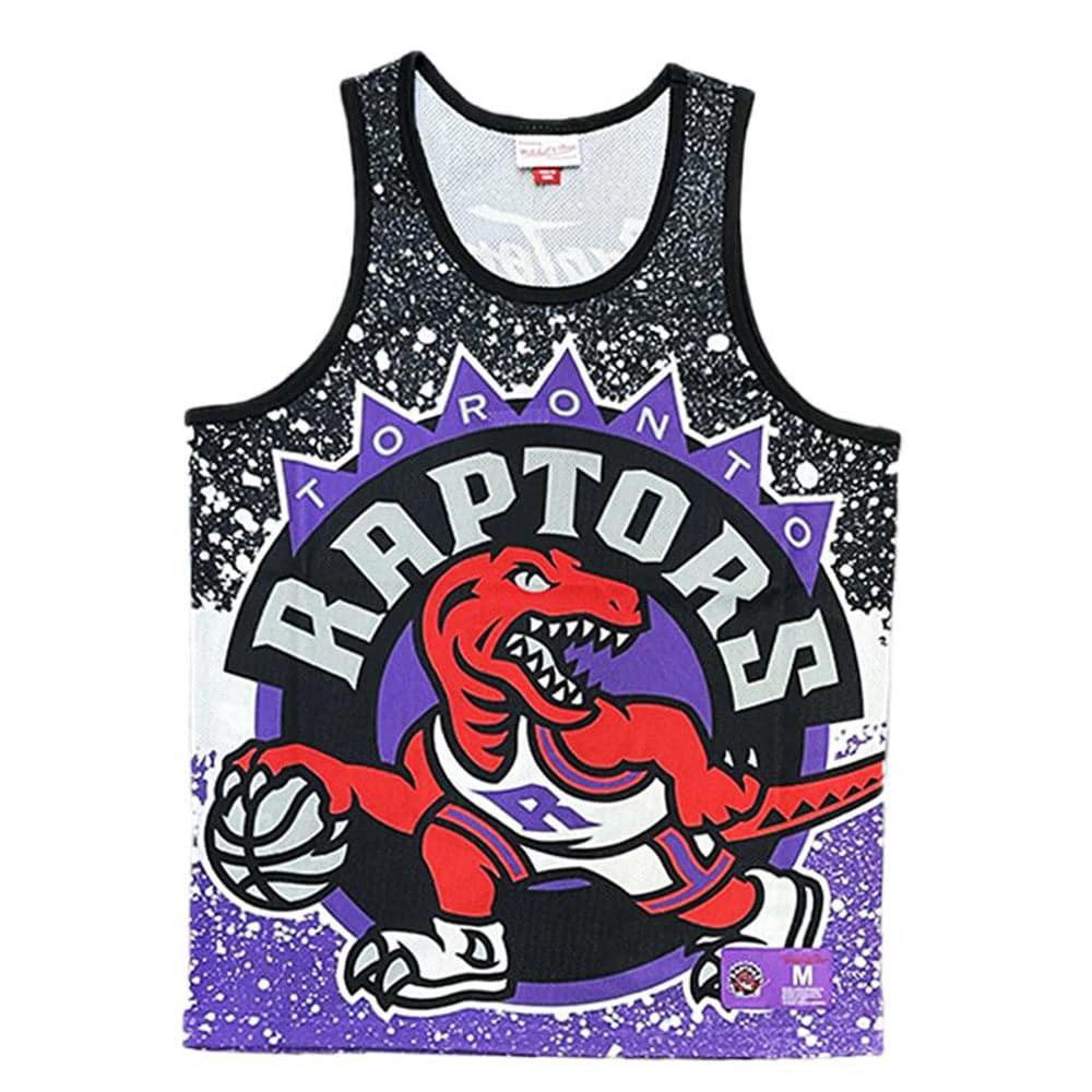 Mitchell And Ness T-Shirts Toronto Raptors Mitchell & Ness NBA Jumbotron Subliminated Tank Top