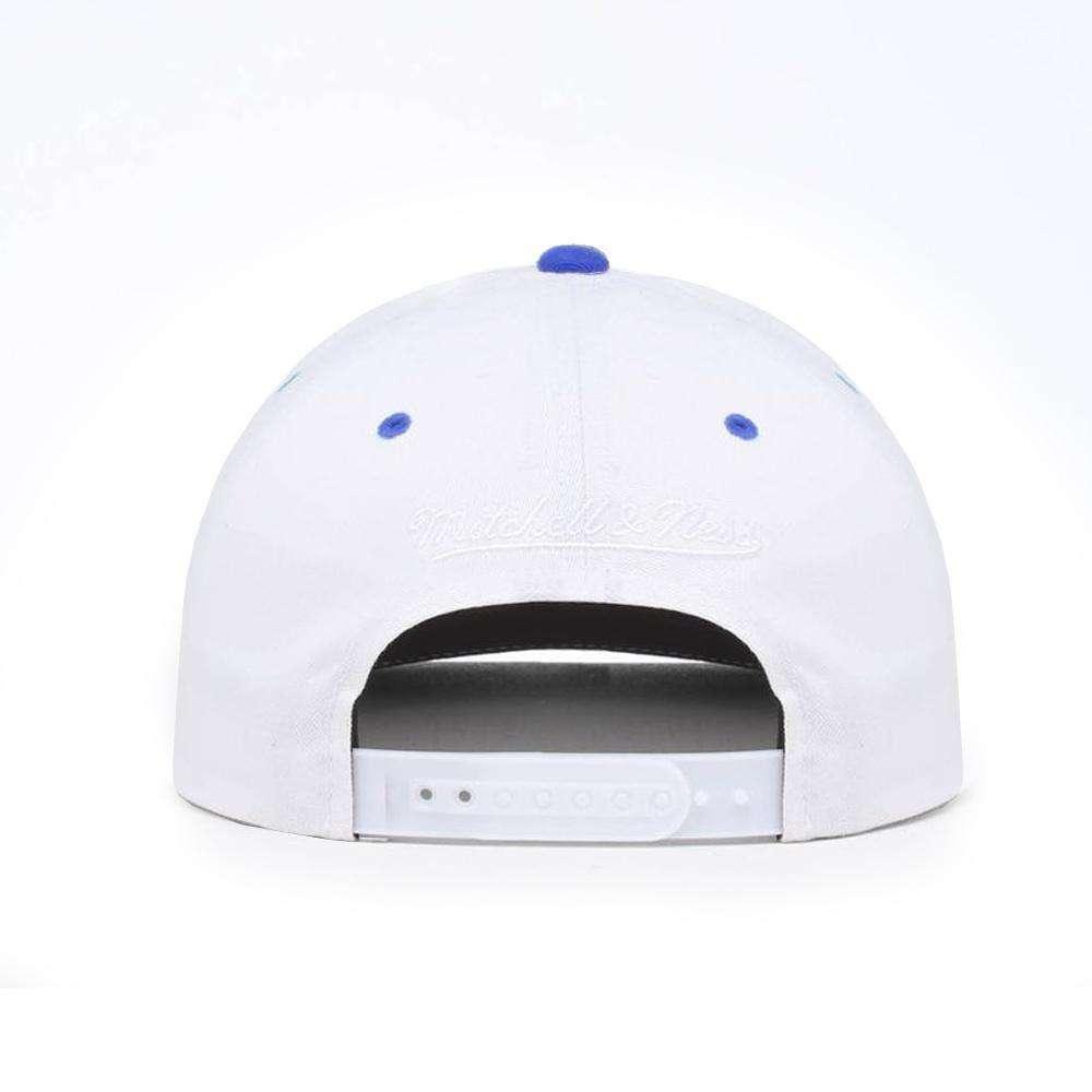 Mitchell And Ness Caps Toronto Raptors Mitchell & Ness NBA Retro Script Snapback Hat - White