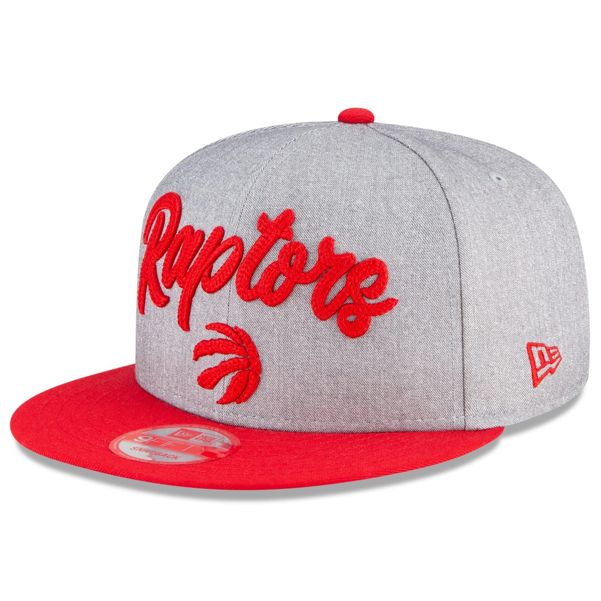 New Era Caps Toronto Raptors New Era 2020 NBA Draft 9FIFTY Snapback Hat - Heather Grey