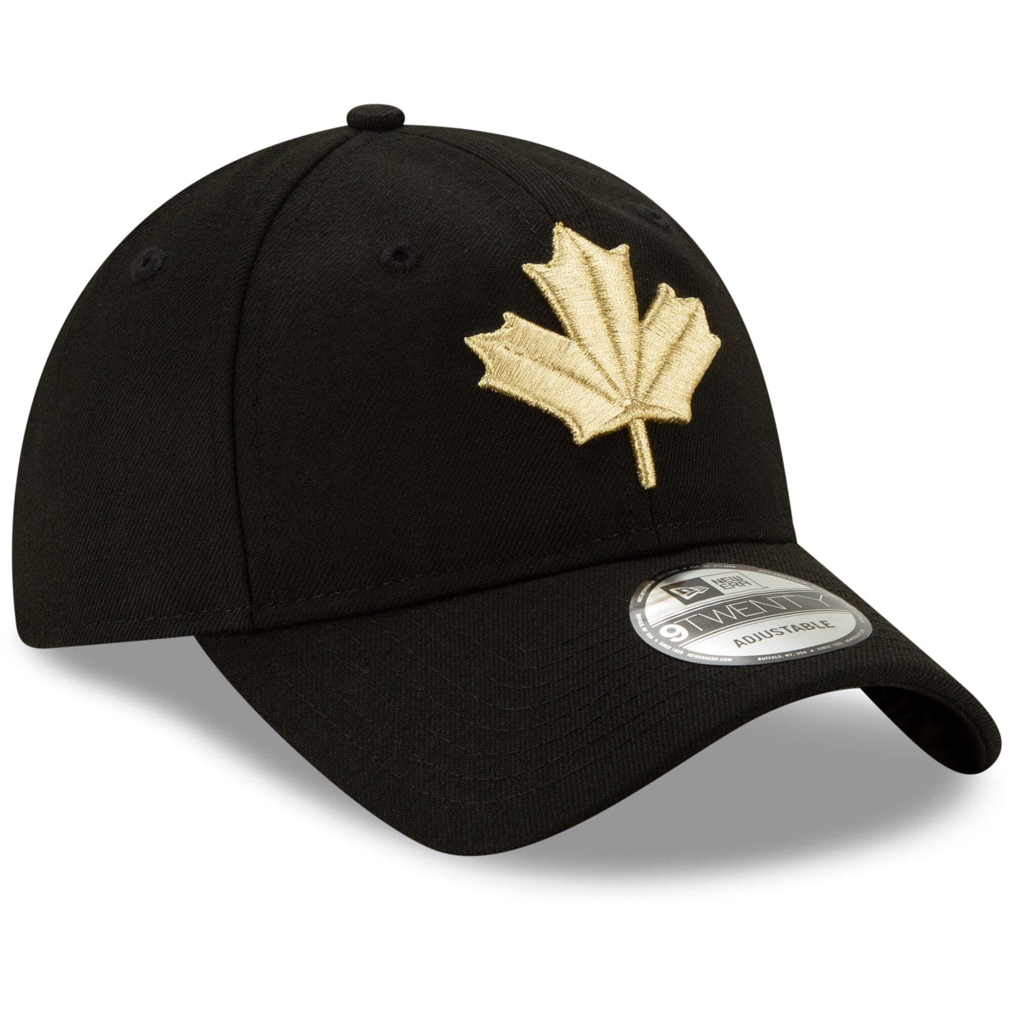 New Era Caps Toronto Raptors New Era NBA 2019 City Series 9TWENTY Curved Hat - Black