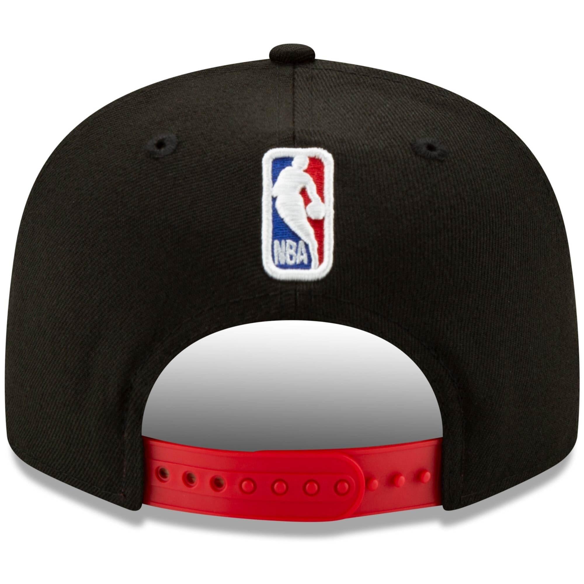 New Era Caps Toronto Raptors New Era NBA 2020 Back Half 9FIFTY Snapback Hat - Black